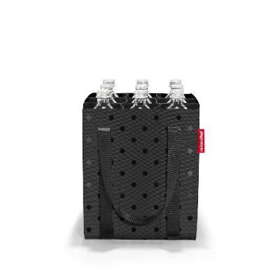 Tasche Bottlebag Glossy-Dots-Black Tasche Bottlebag Glossy-Dots-Black