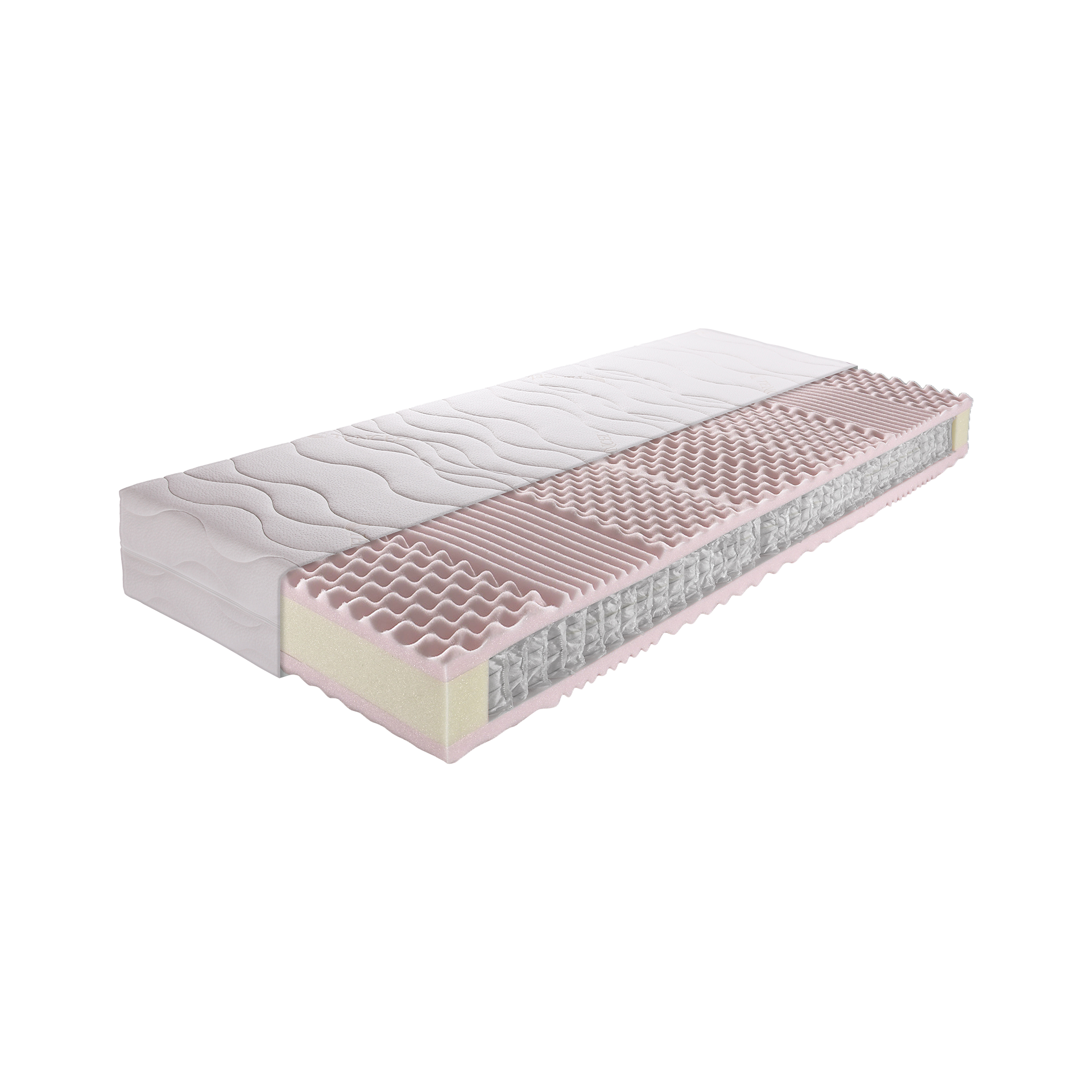 Myflex Taschenfederkernmatratze Enjoy Micro 120x200 cm Matratze H2 - mittelfest, bis ca. 80 kg