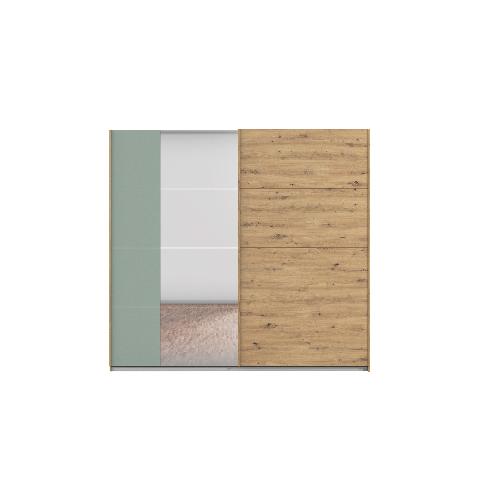 Schwebetürenschrank Dana Holzfarben 62*223*214 Schwebetürenschrank Dana Holzfarben 62*223*214