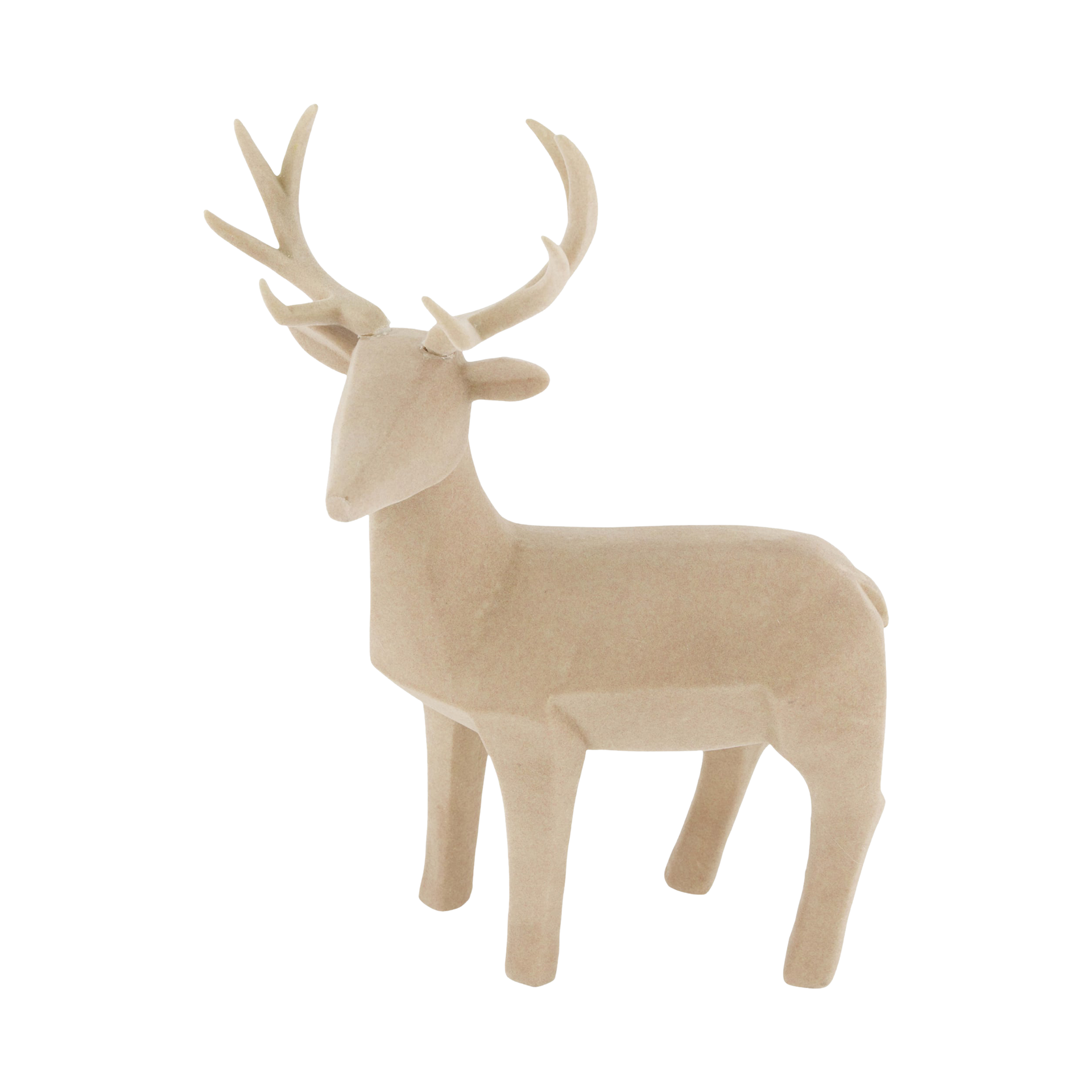 Dekofigur Rentier Beige Dekofigur Rentier Beige