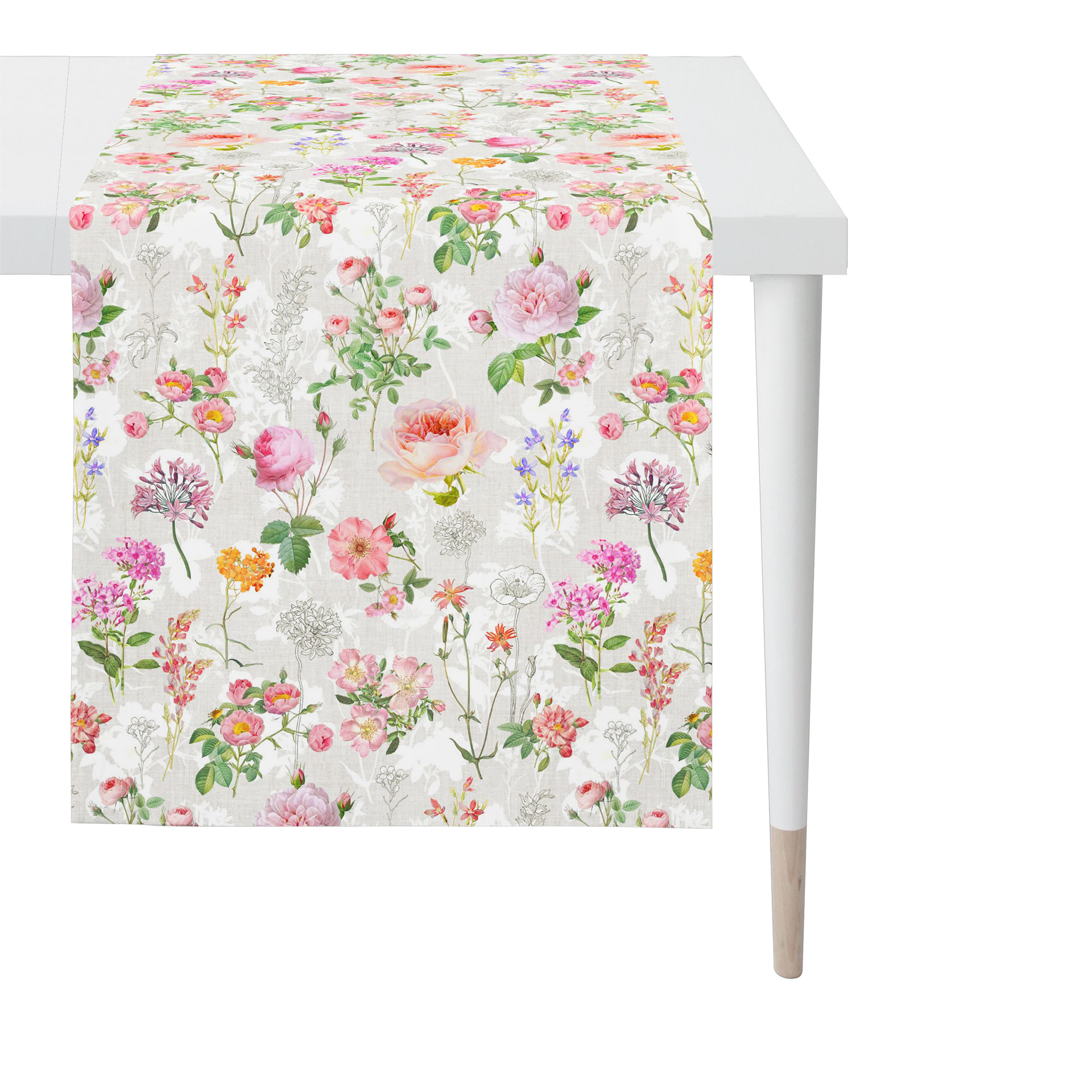Tischdecke Blumen Rose