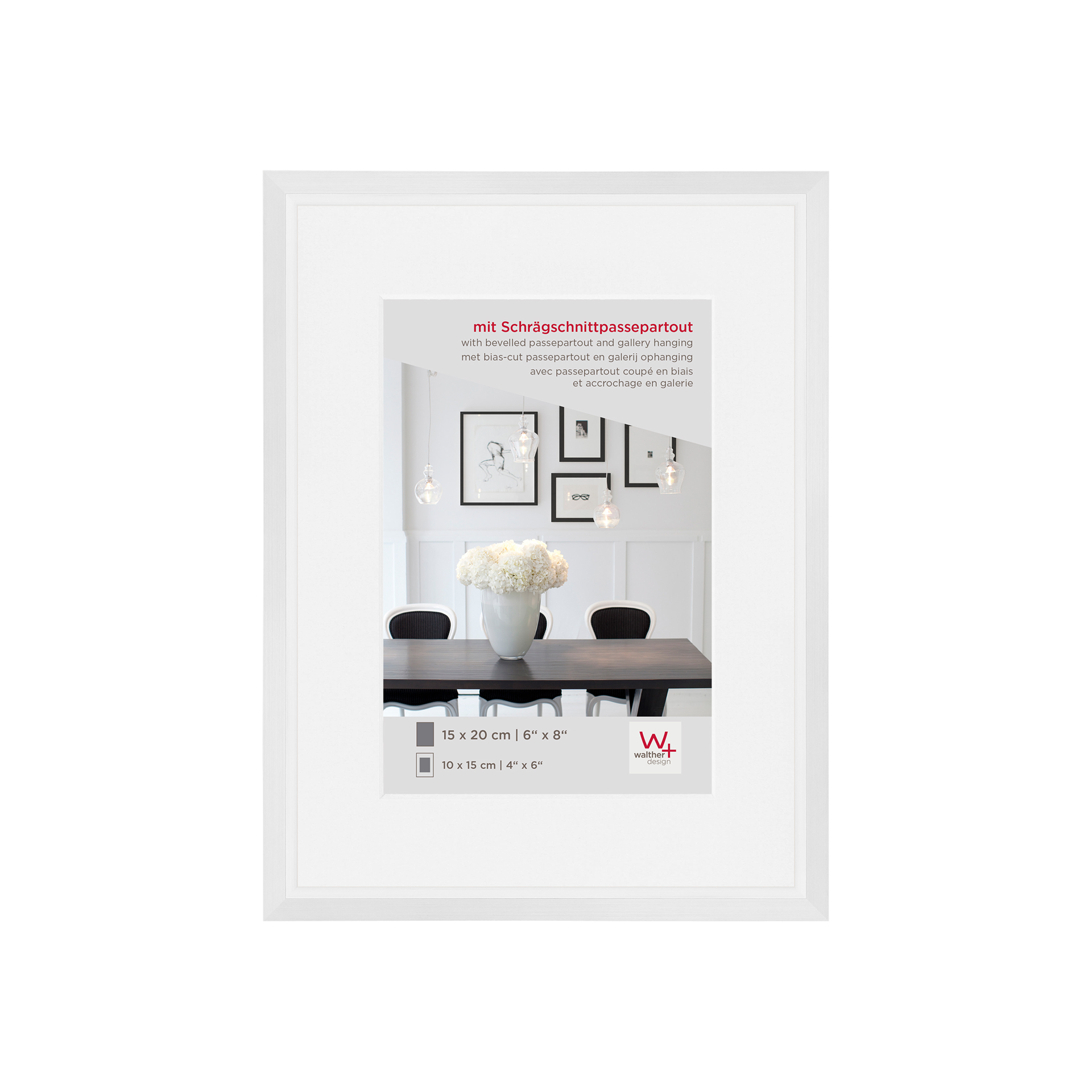 Bilderrahmen Steel Style weiß Bilderrahmen Steel Style weiß