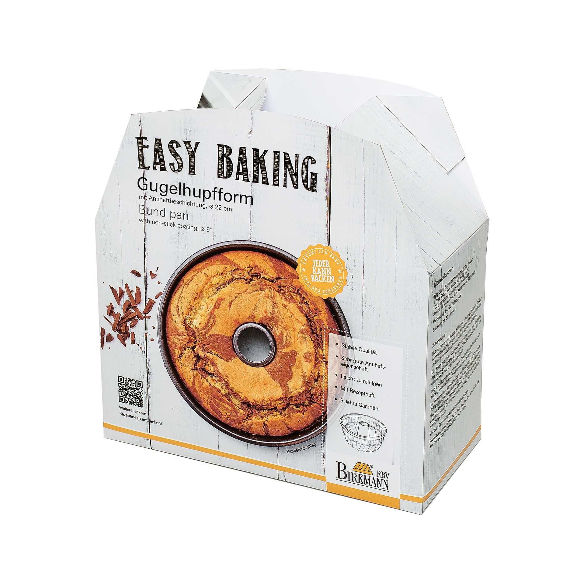 RBV Gugelhupfform Easy Baking RBV Gugelhupfform Easy Baking