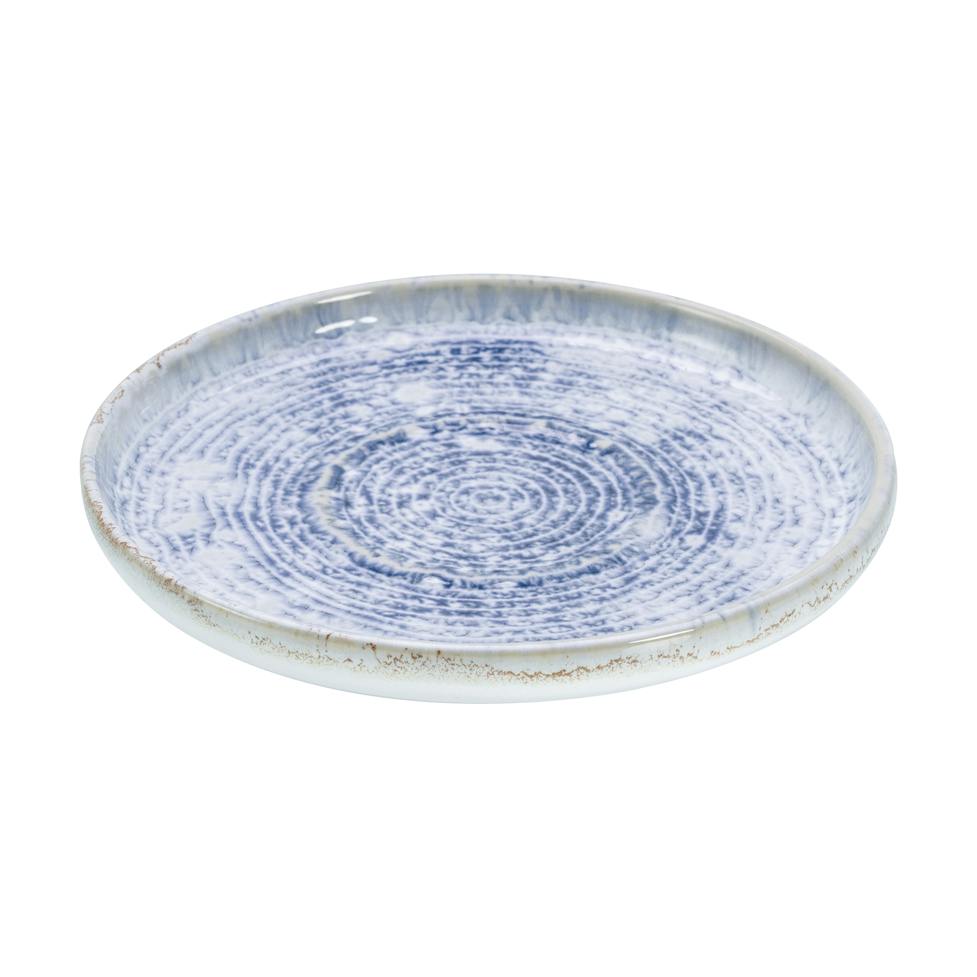 Kaffeeuntertasse Uno Weiss-Blau