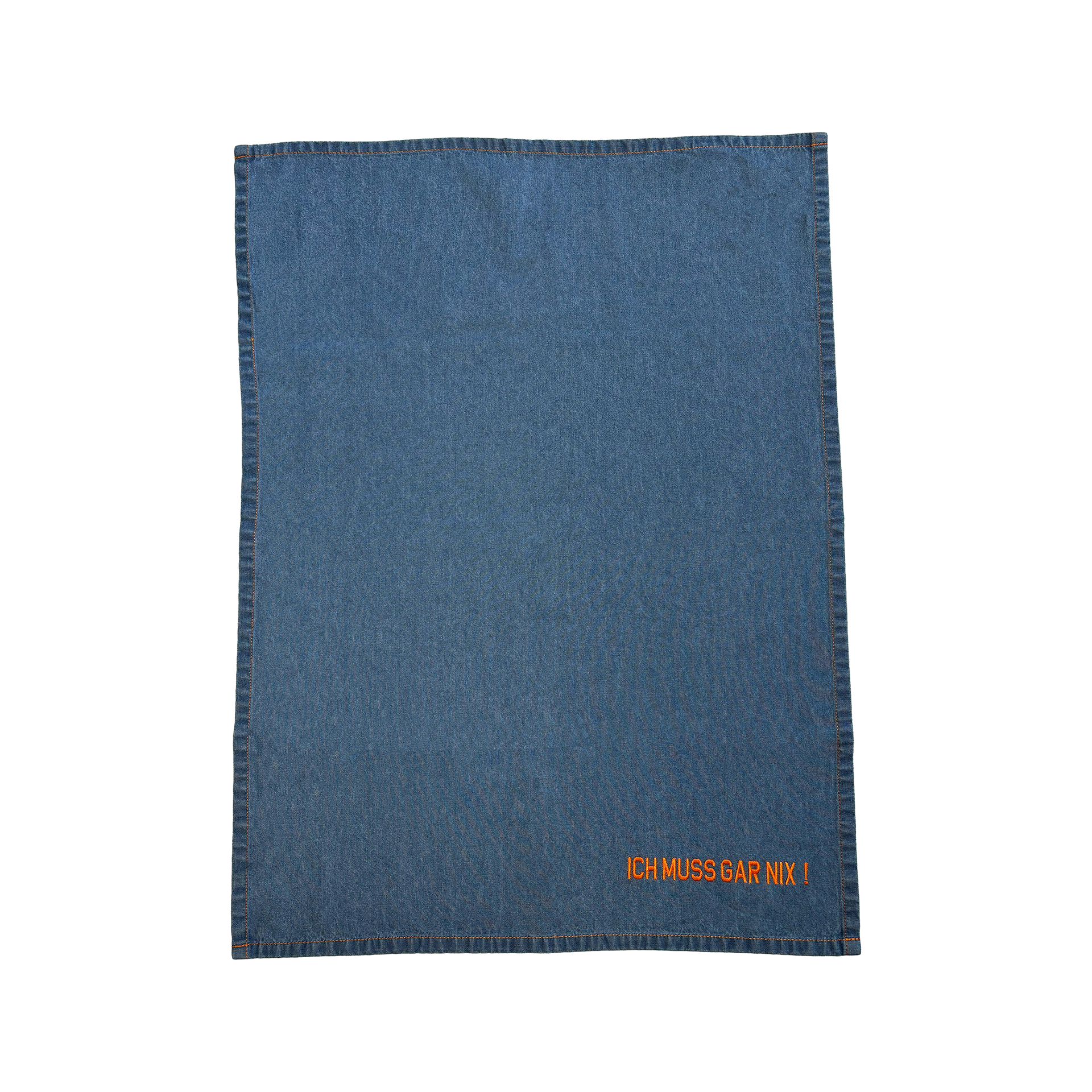 Geschirrhandtuch Denim Orange 50x70