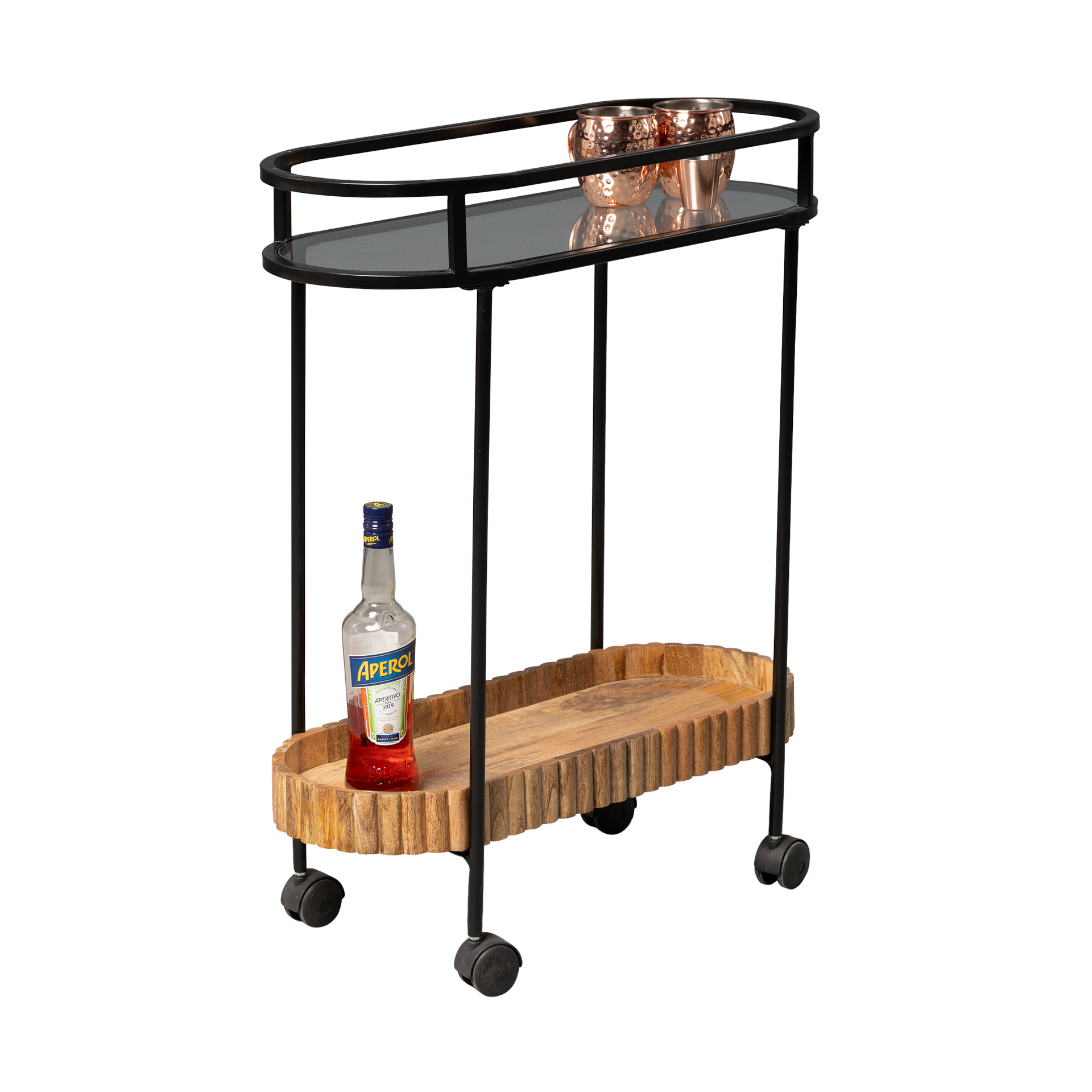 Servierwagen Jakob Grau 30*70*86 Servierwagen Jakob Grau 30*70*86