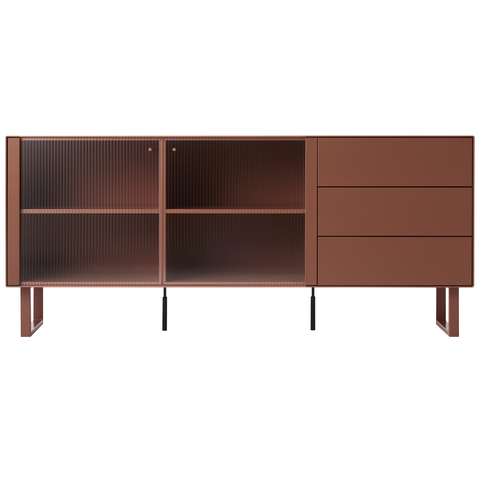Raumfreunde Sideboard Edge Rot