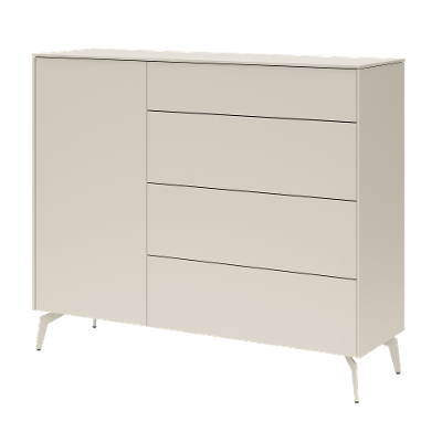 set one by Musterring Kommode Riverside Kaschmir 42*131*97