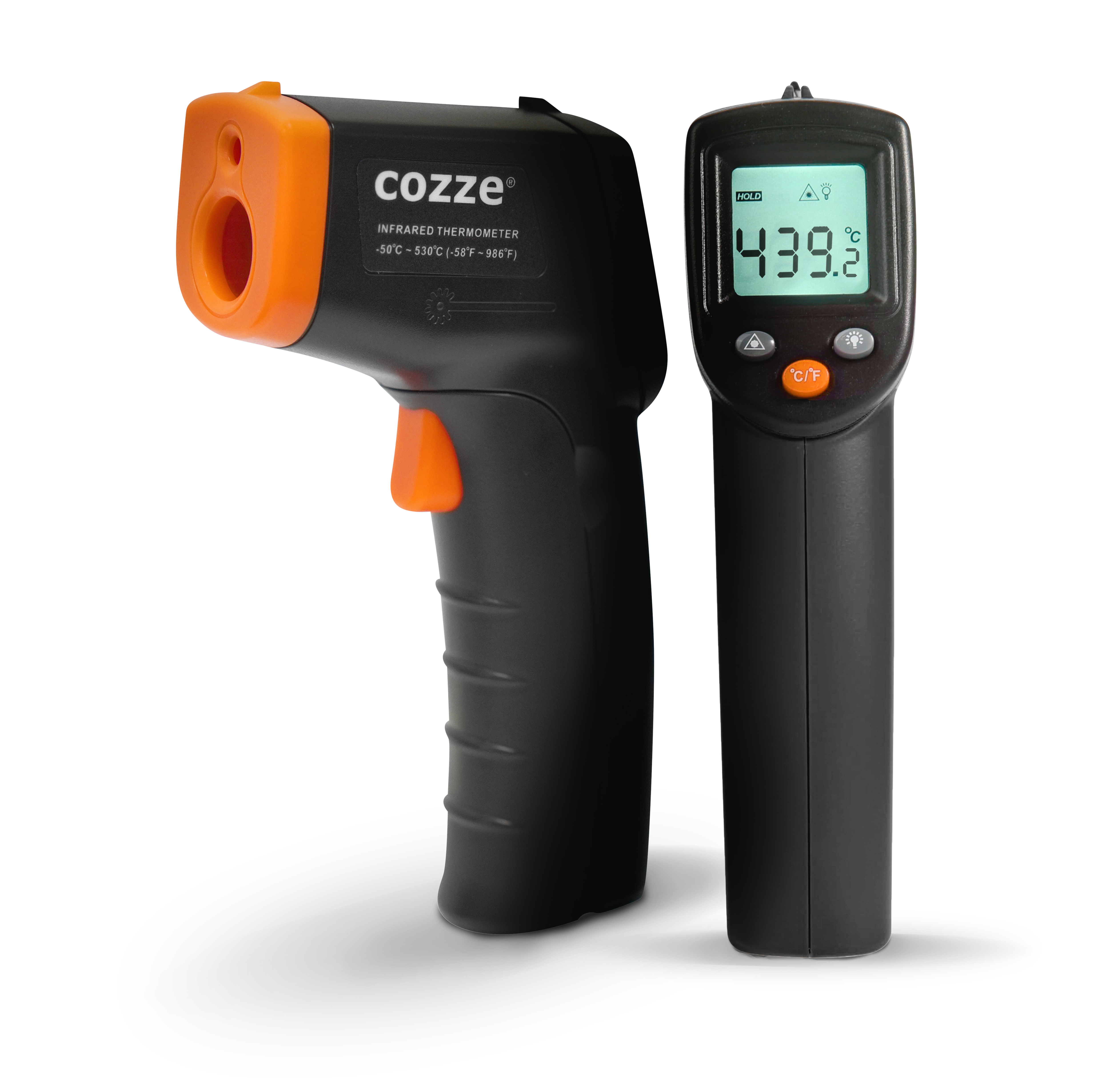 cozze® Pizzaofenzubehör Infrarot Therm. Schwarz