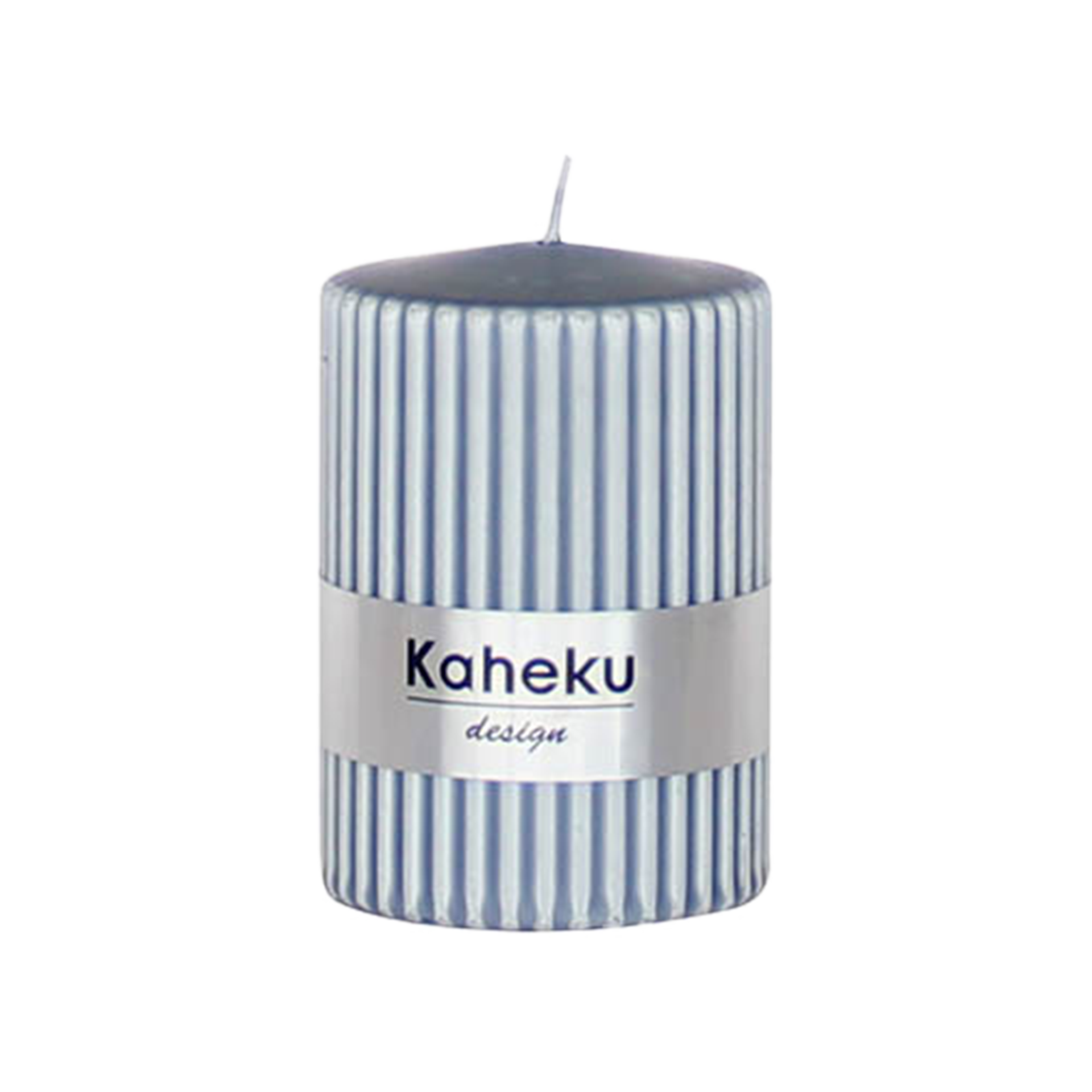 Kerze Powder Taubenblau