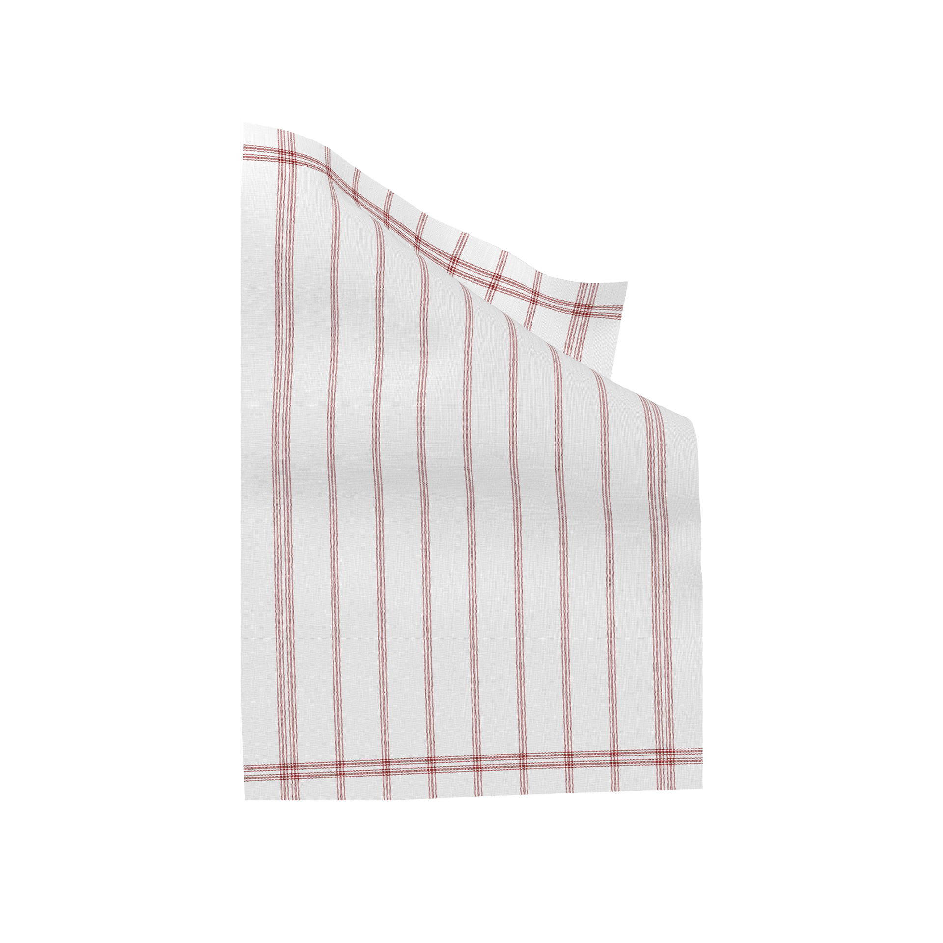 Geschirrhandtuch Scandic Streifen Rot 50x70