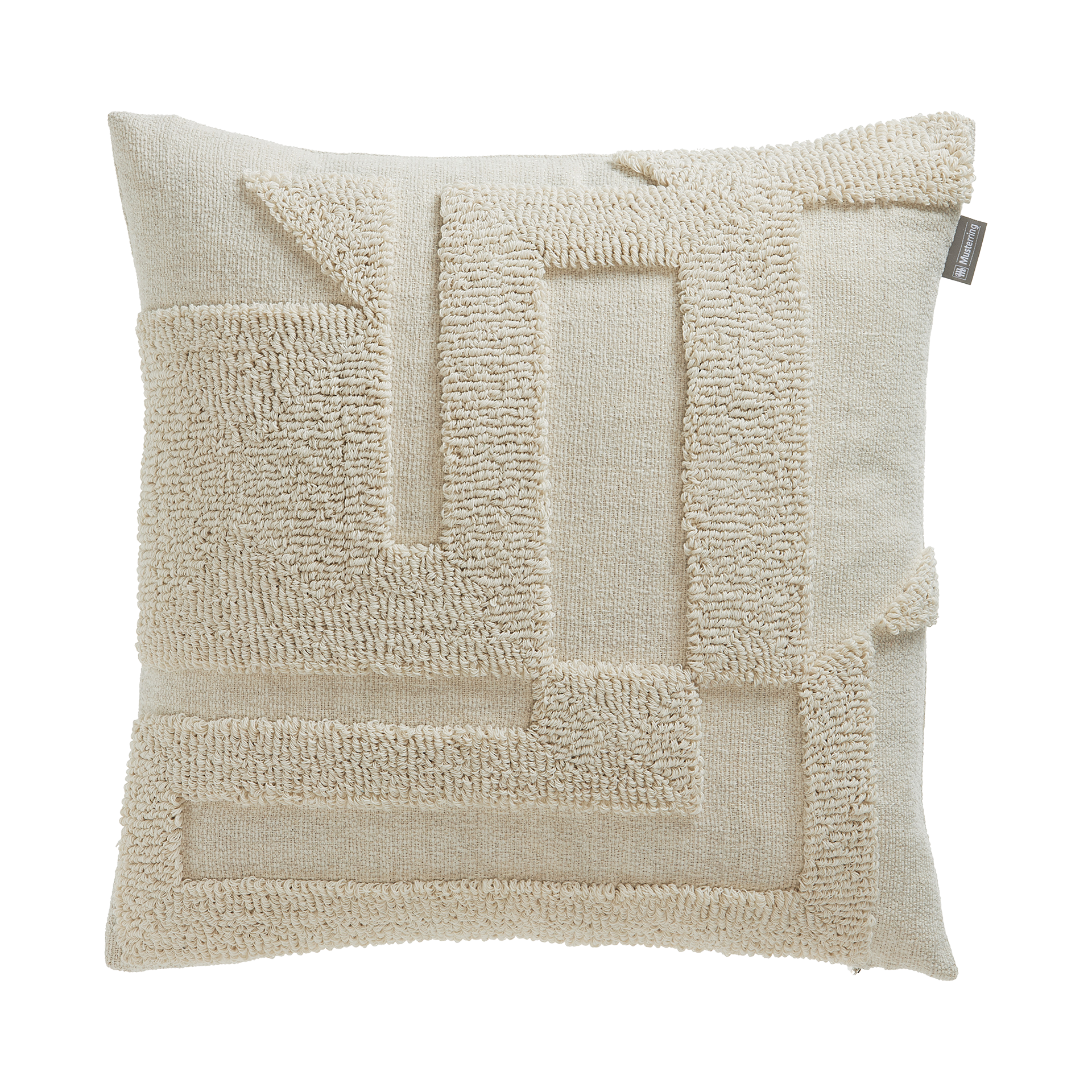 Musterring Kissenhülle Slow Offwhite 45x45cm Musterring Kissenhülle Slow Offwhite 45x45cm