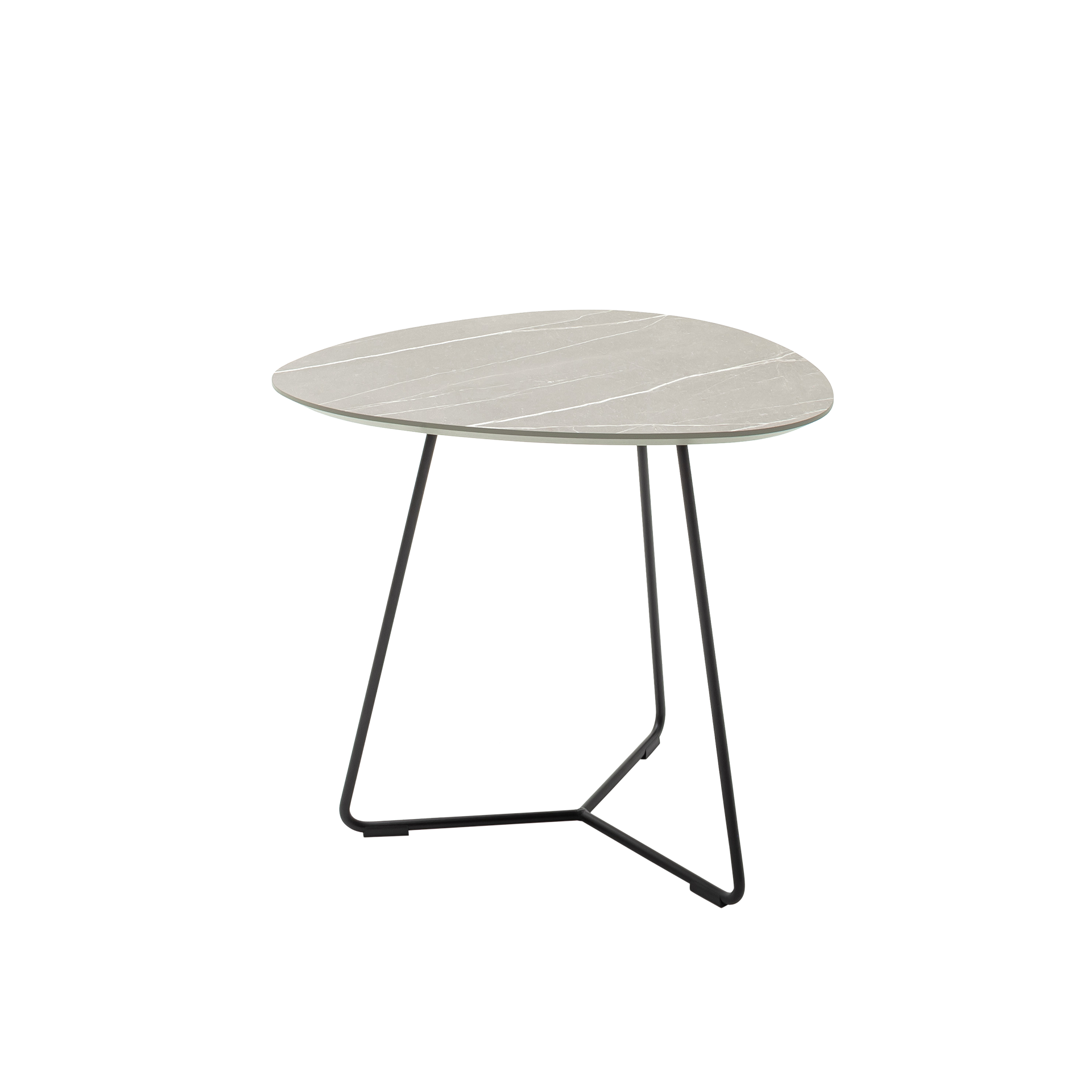 Contur Beistelltisch Fano Pulpis light Schwarz 50*59*50