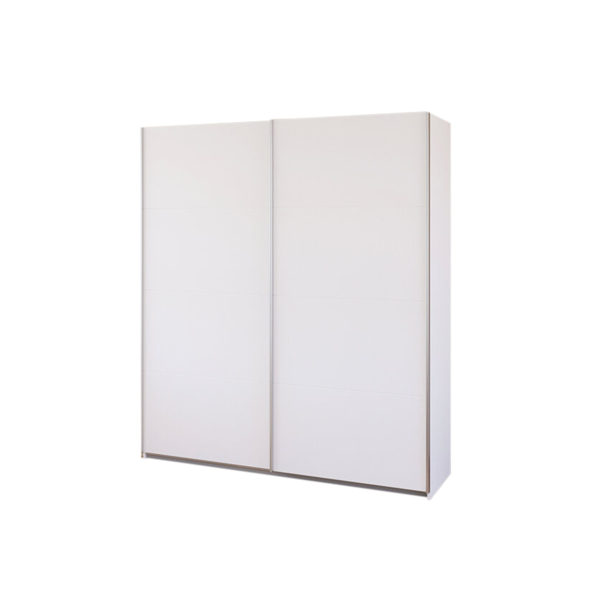 Extroflex Schwebetürenschrank Roman Weiß 57*136*210
