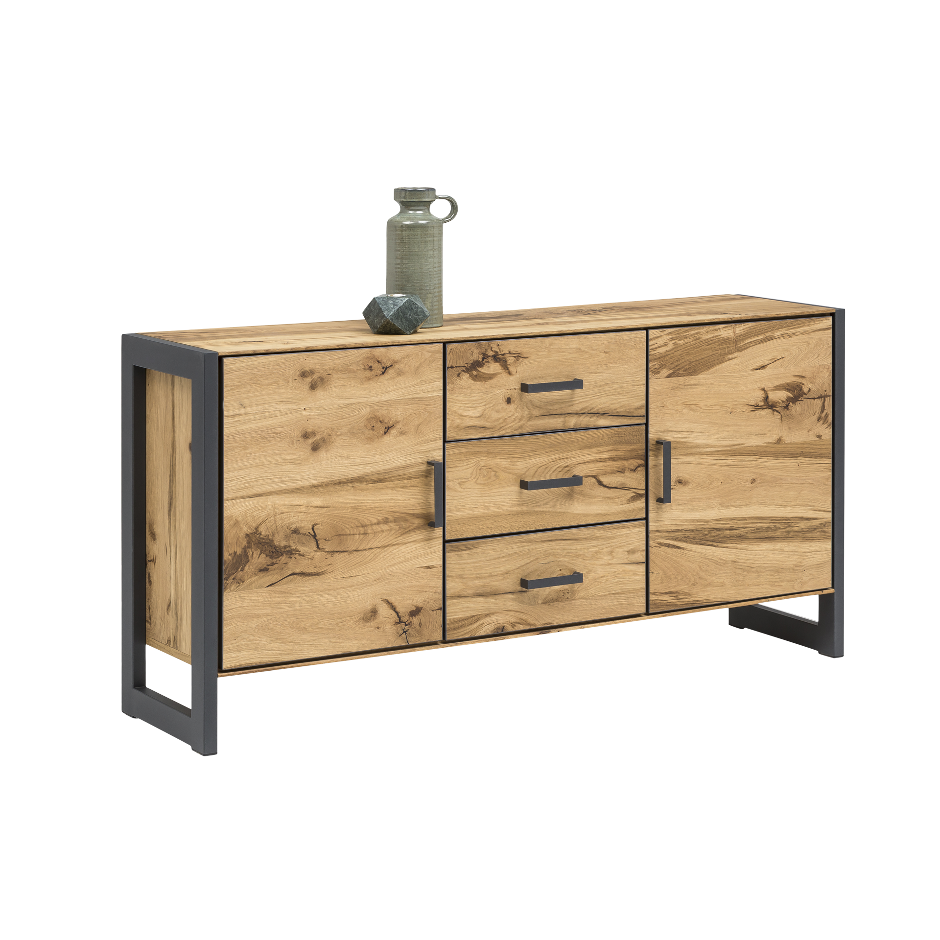 Novofurn Sideboard Evan Eichefarben 40*167.5*80.5 Novofurn Sideboard Evan Eichefarben 40*167.5*80.5