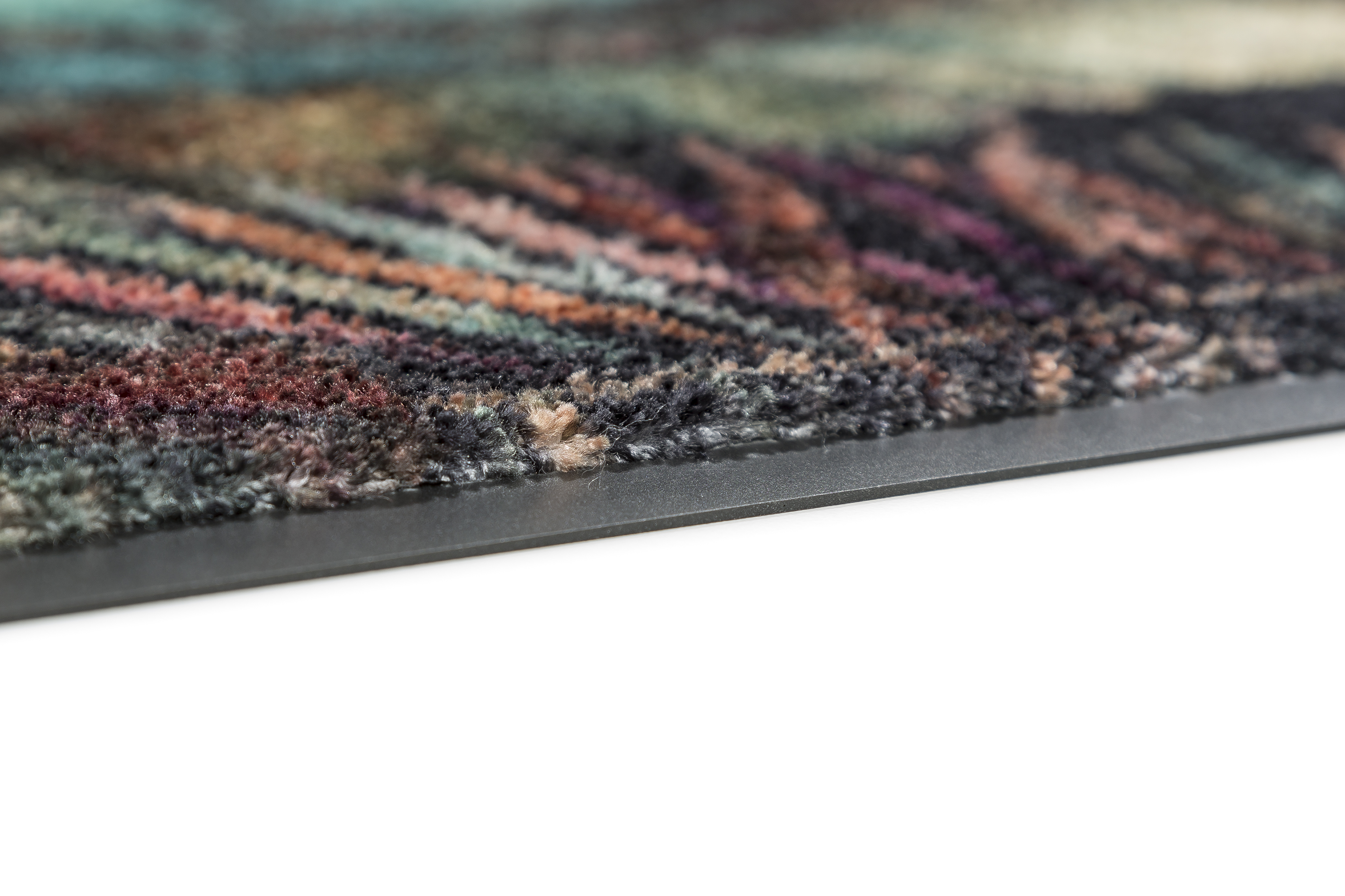 SCHÖNER WOHNEN-Kollektion Fußmatte Miami 50x70 Jungle Anthrazit SCHÖNER WOHNEN-Kollektion Fußmatte Miami 50x70 Jungle Anthrazit