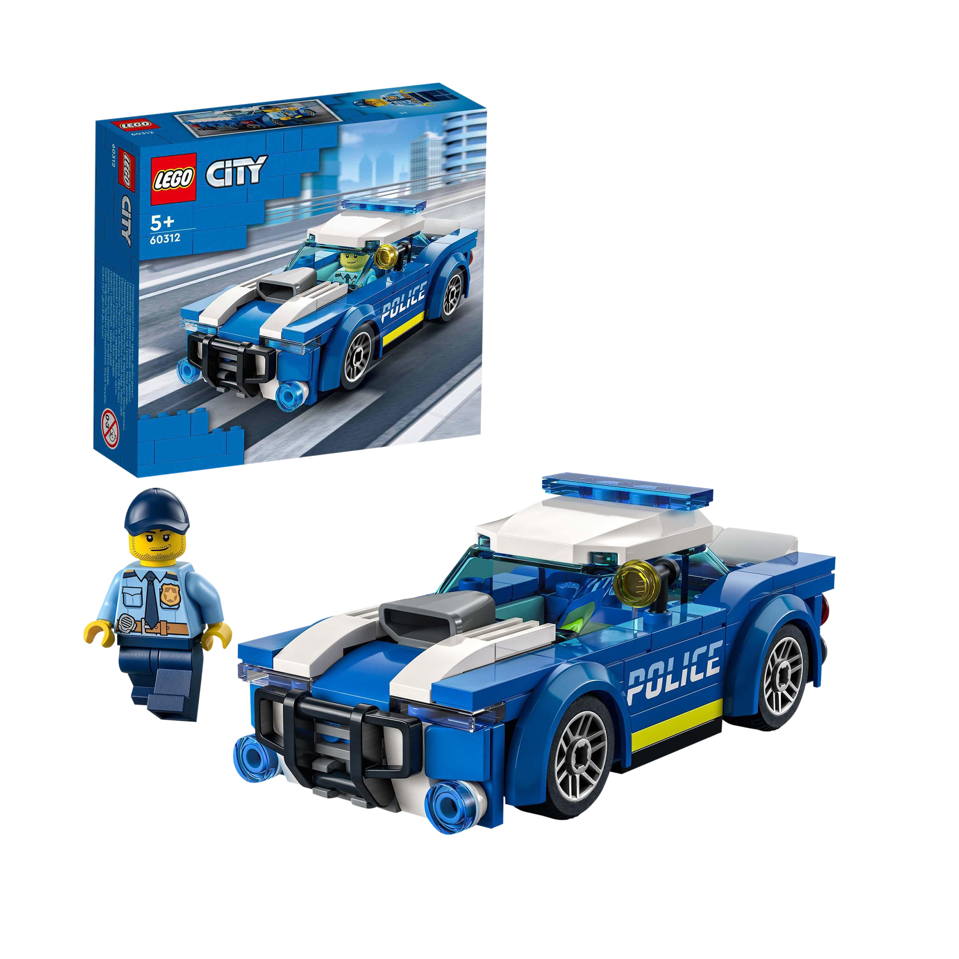 Spiel-Fahrzeug Lego City Polizeiauto Blau Spiel-Fahrzeug Lego City Polizeiauto Blau