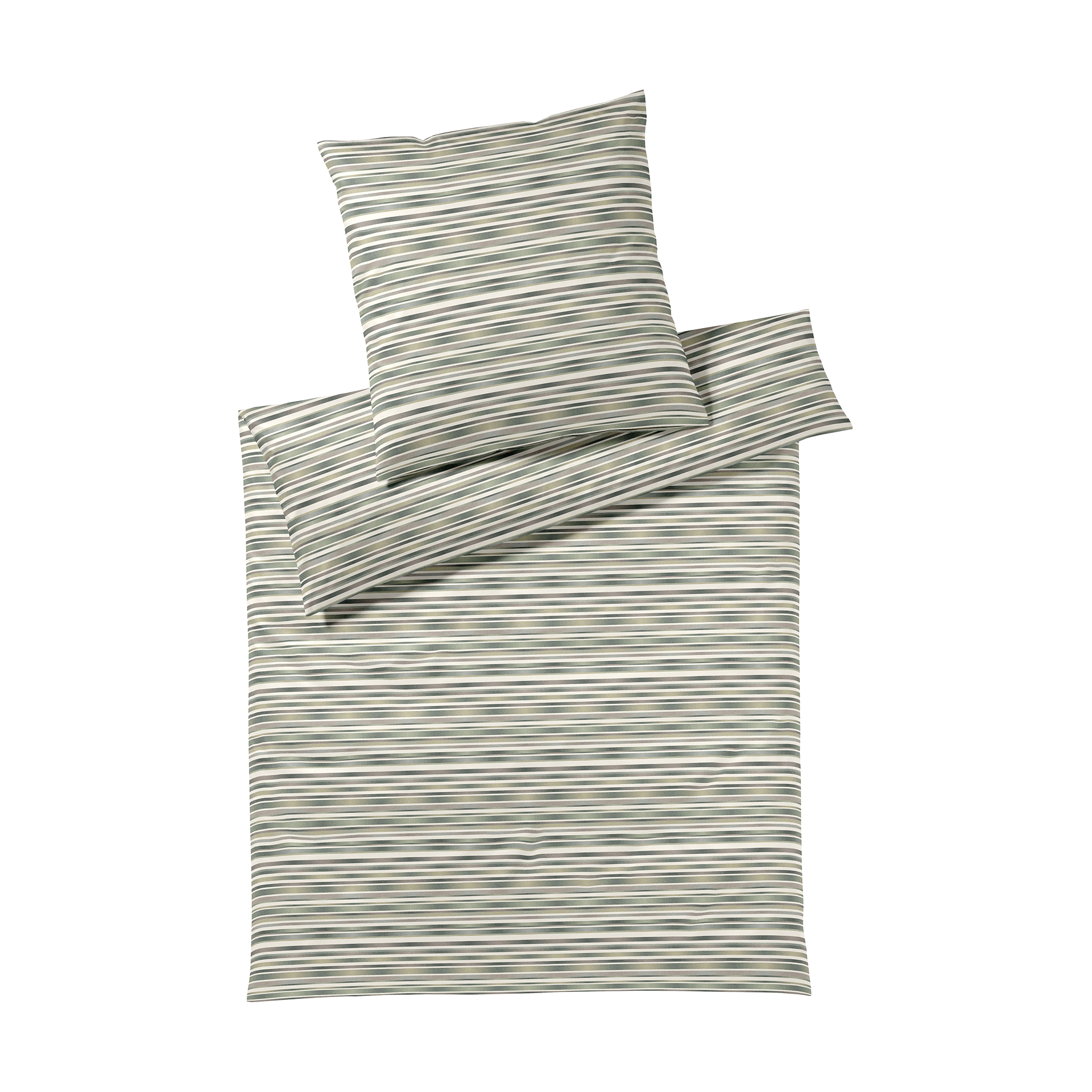 Jersey Bettwäsche Desire Sand Grün 135x200cm