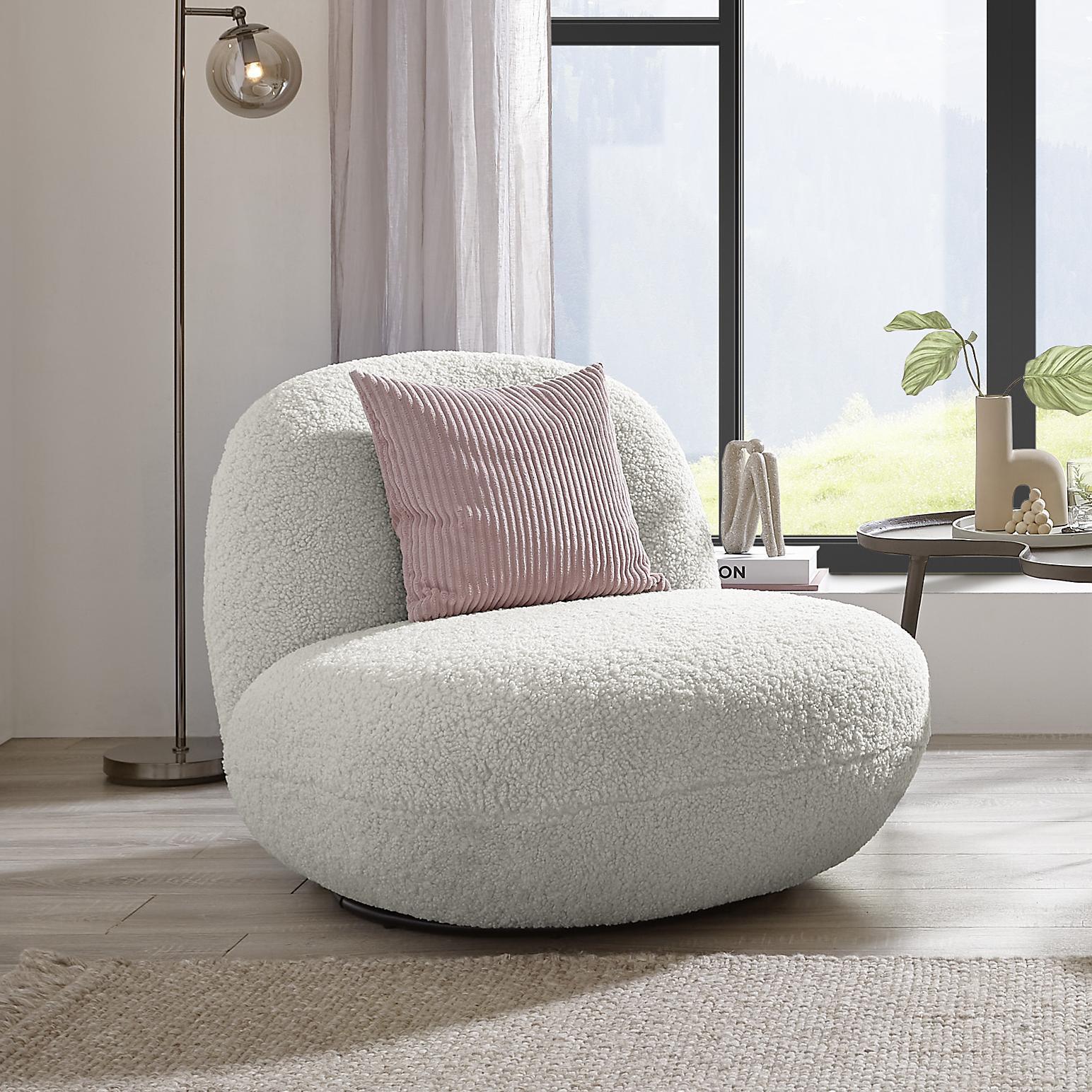 Sessel Chiara Bezug Cream