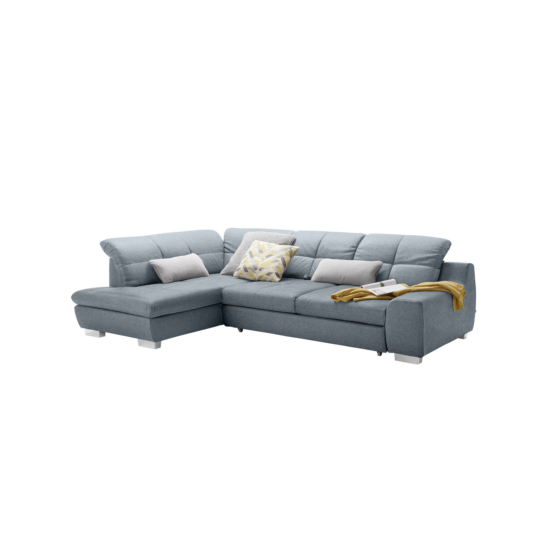 set one by Musterring Ecksofa SO 1200 Blau