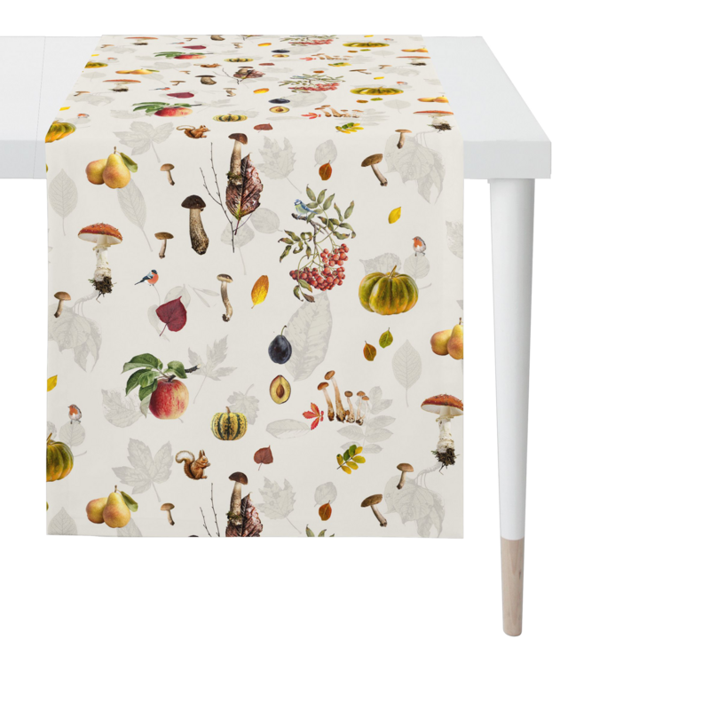 Tischläufer Früchtekorb Mehrfarbig 48x140 Tischläufer Früchtekorb Mehrfarbig 48x140