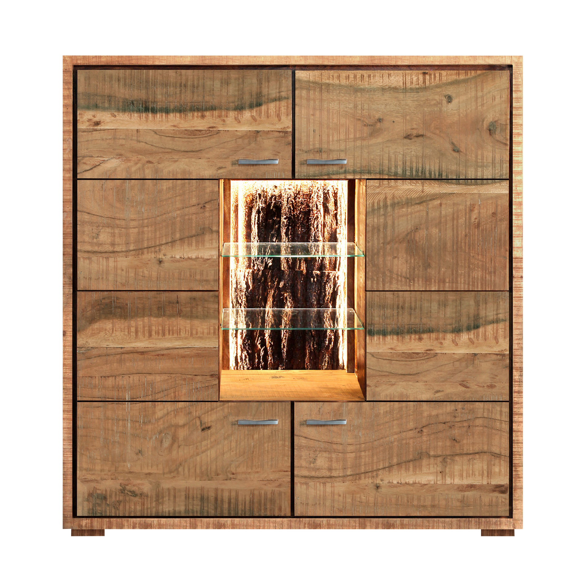 Highboard Warin Akazie massiv 40*145*153 Highboard Warin Akazie massiv 40*145*153