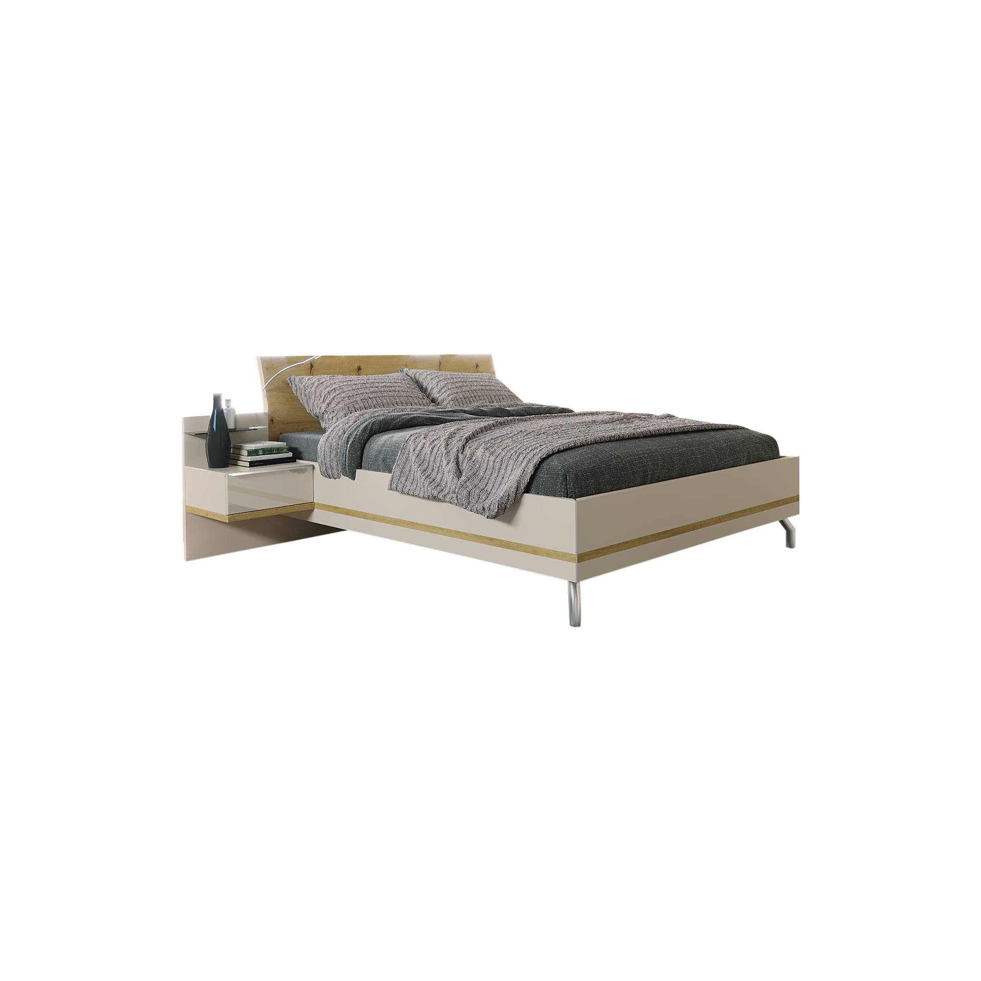 Inovationi Bett Only You Perla Dekor Artisaneiche Nb. Inovationi Bett Only You Perla Dekor Artisaneiche Nb.