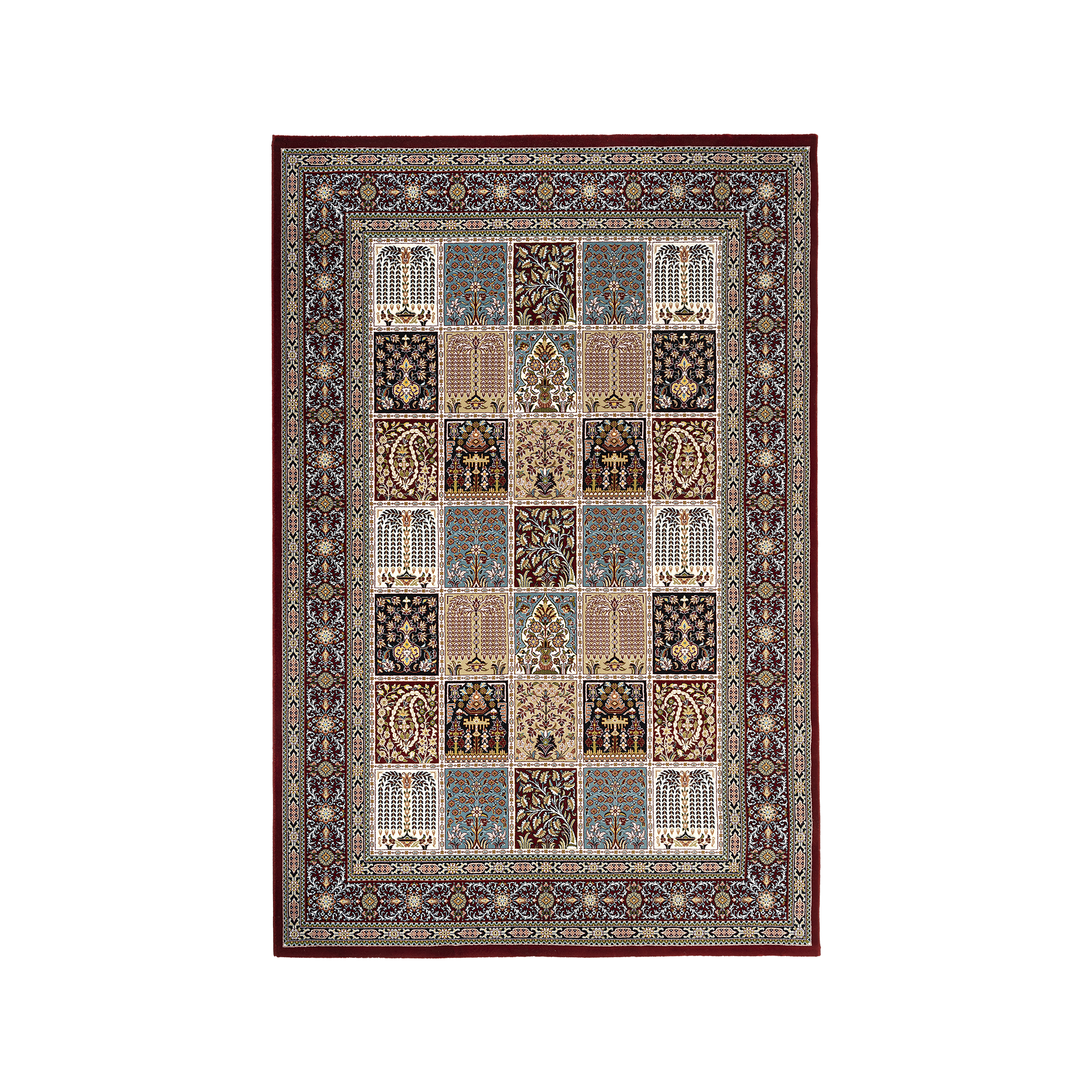 Teppich Diamond 90x160cm Red Felder Teppich Diamond 90x160cm Red Felder