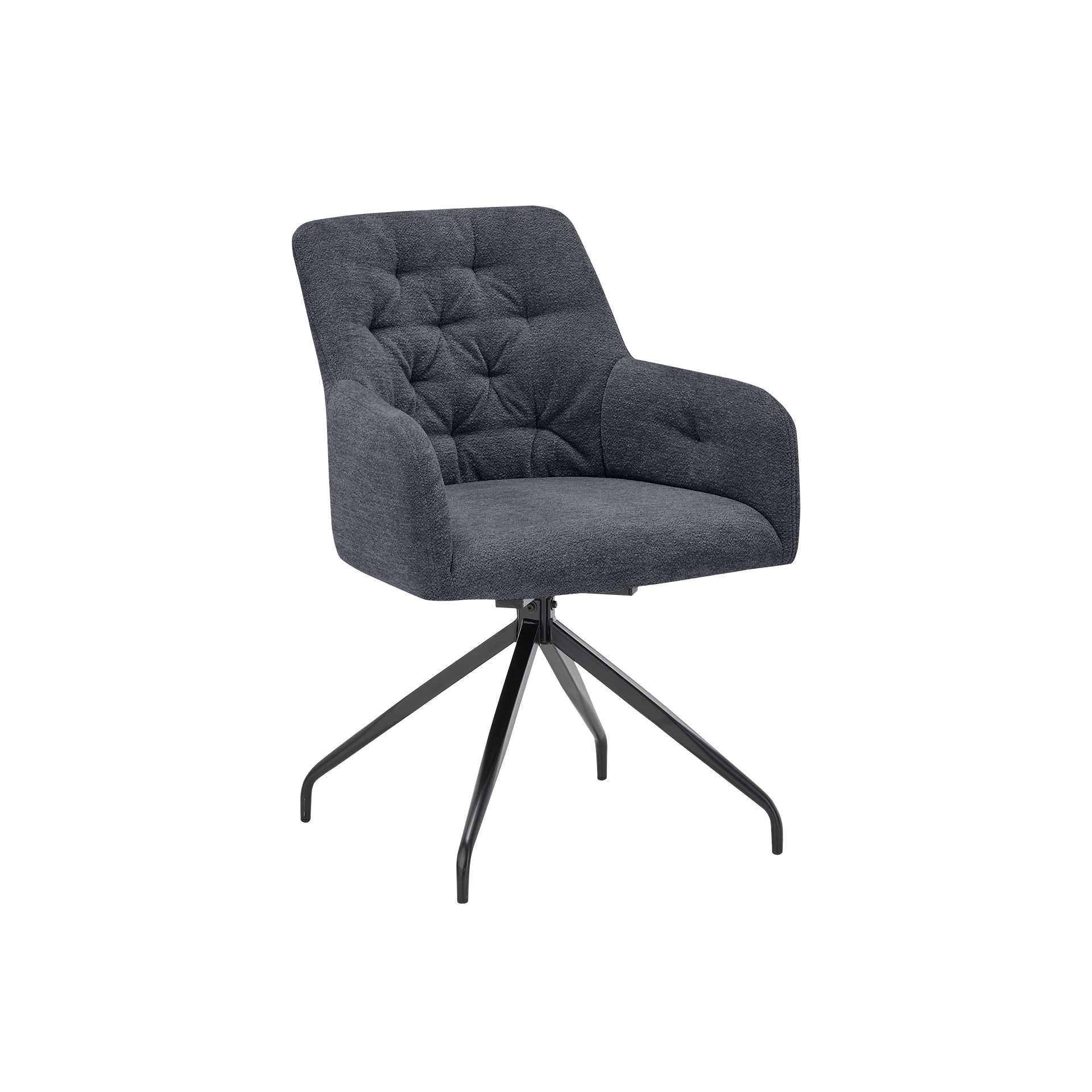 set one by Musterring Armlehnstuhl Seattle Sitz Anthrazit Gestell Schwarz set one by Musterring Armlehnstuhl Seattle Sitz Anthrazit Gestell Schwarz