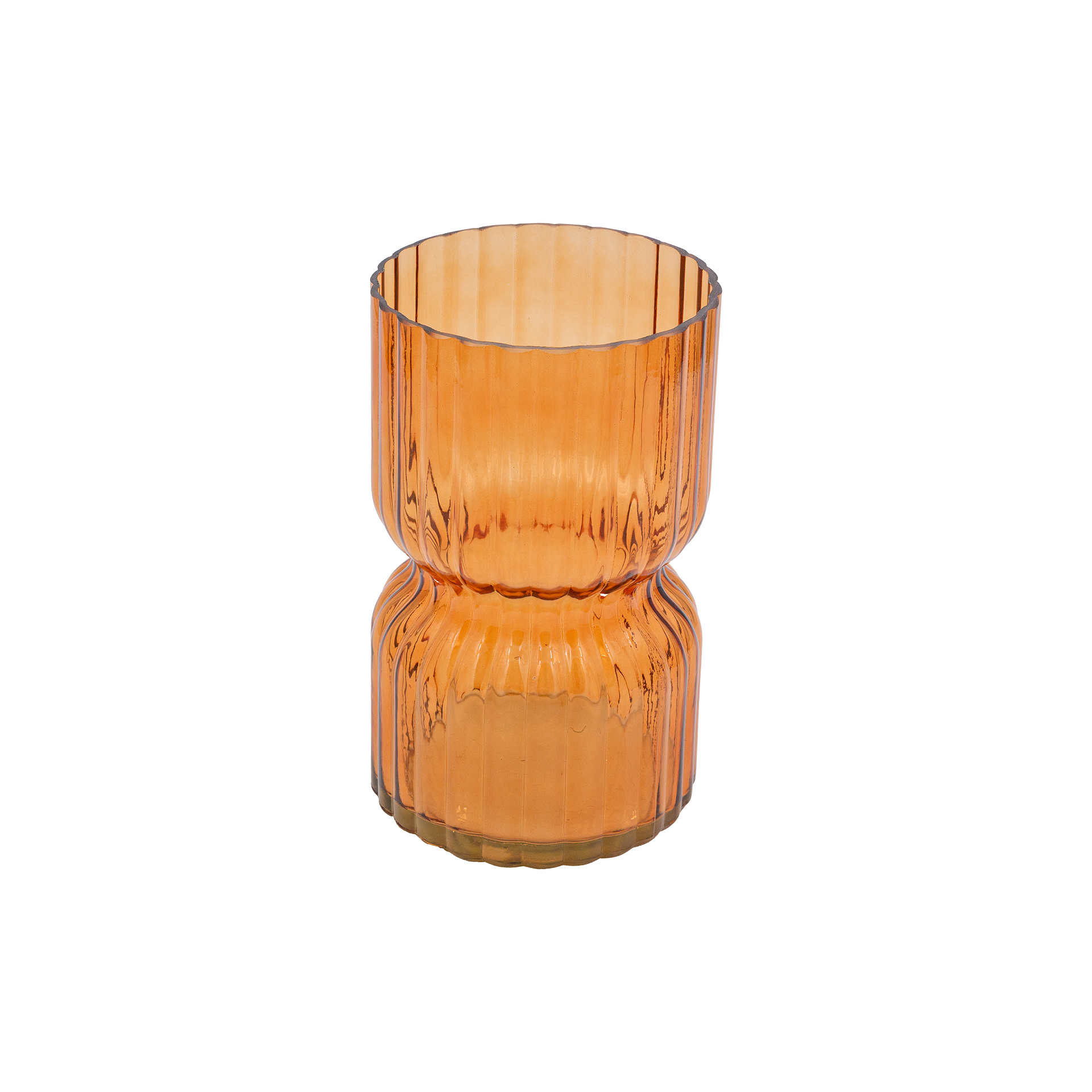 Vase Hyancinth amber