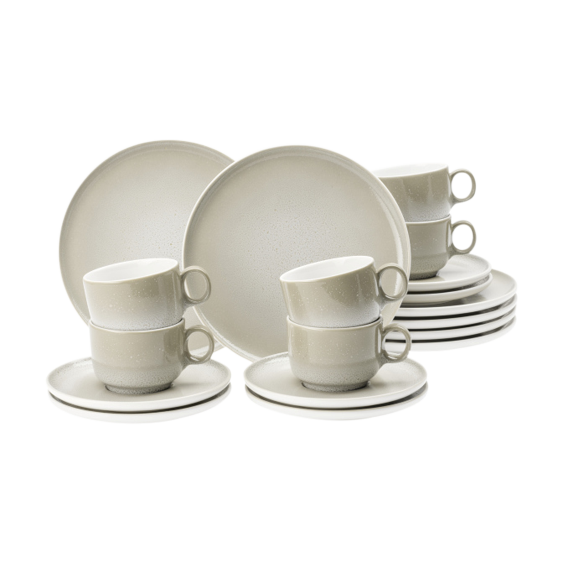 Kaffee-Set Sento 18-teilig Aura cream