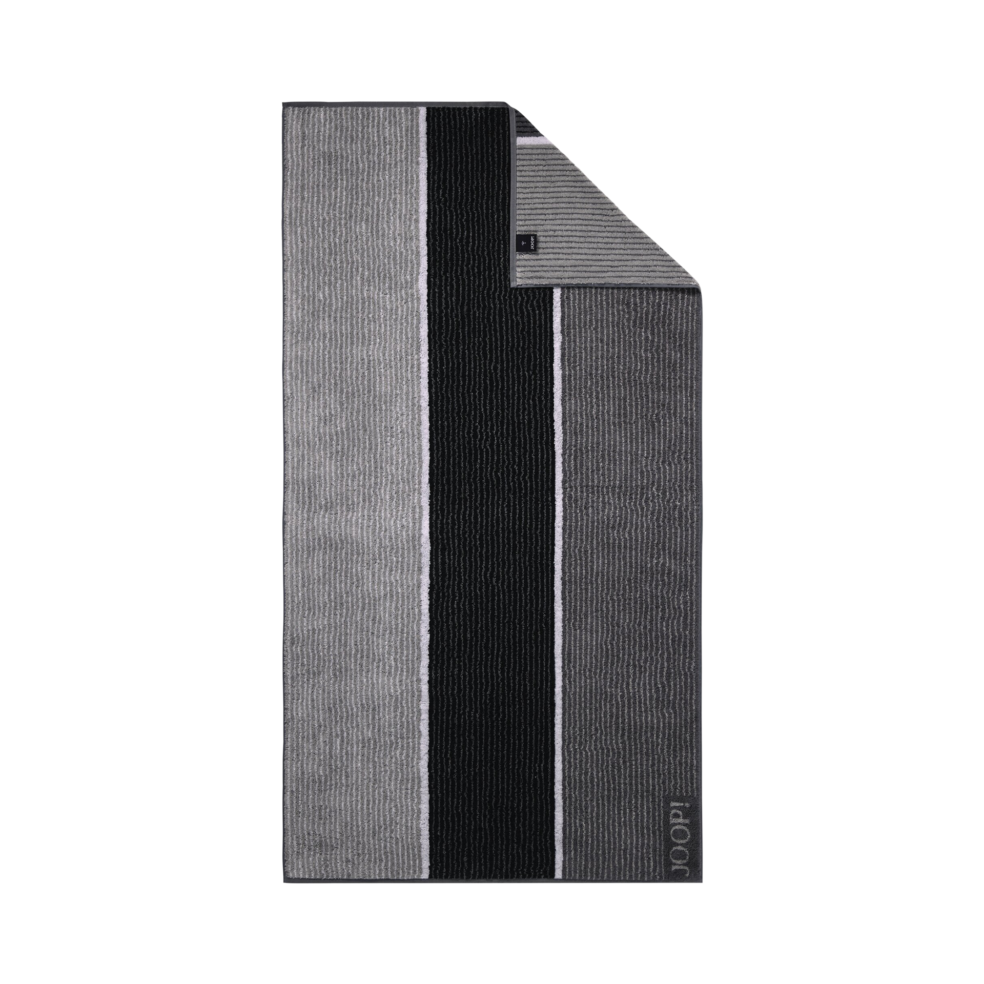 JOOP! Duschtuch Signature Schwarz 80x150cm JOOP! Duschtuch Signature Schwarz 80x150cm