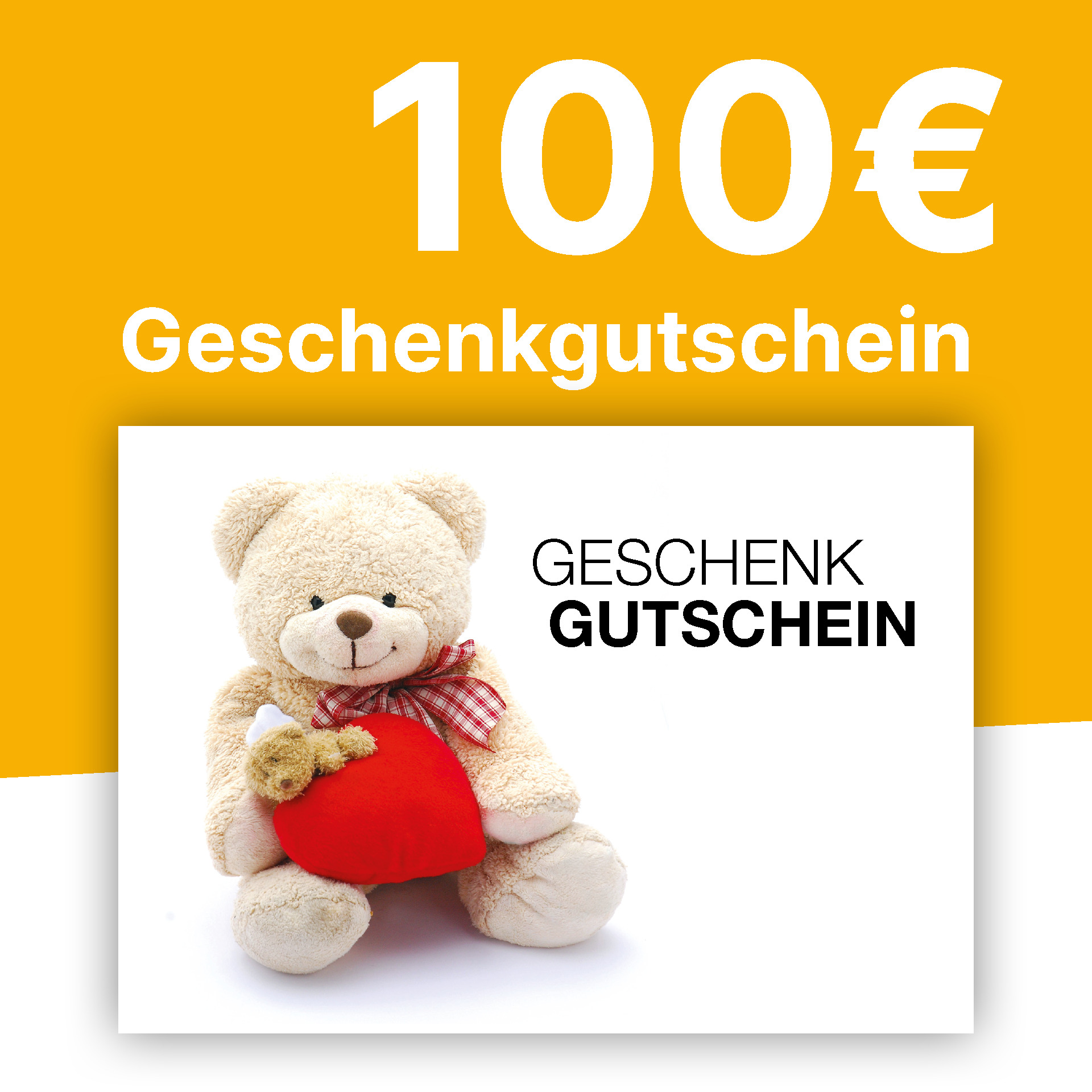 Gutschein 100,- € Gutschein 100,- €