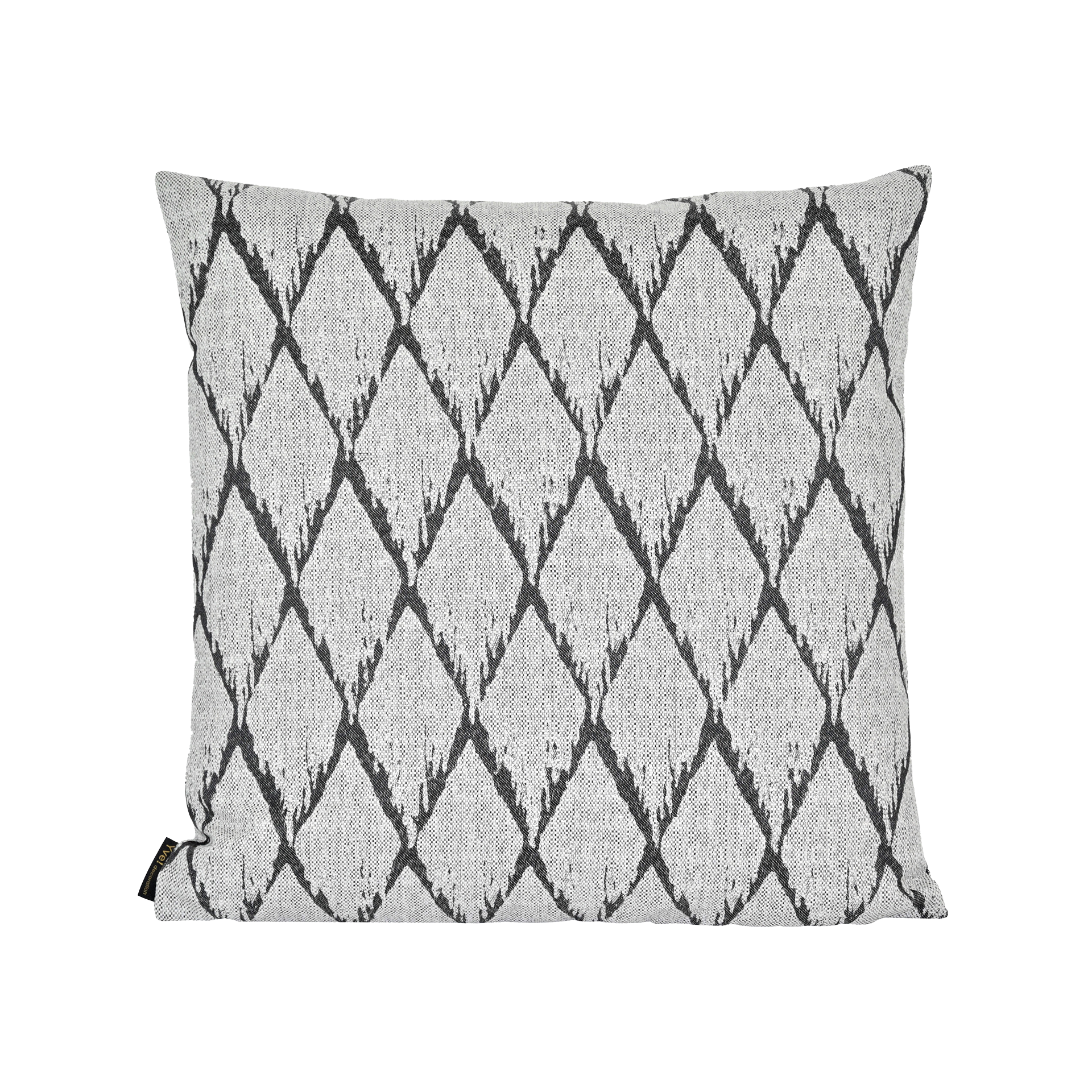 Kissenhülle Karo Grau 50x50cm