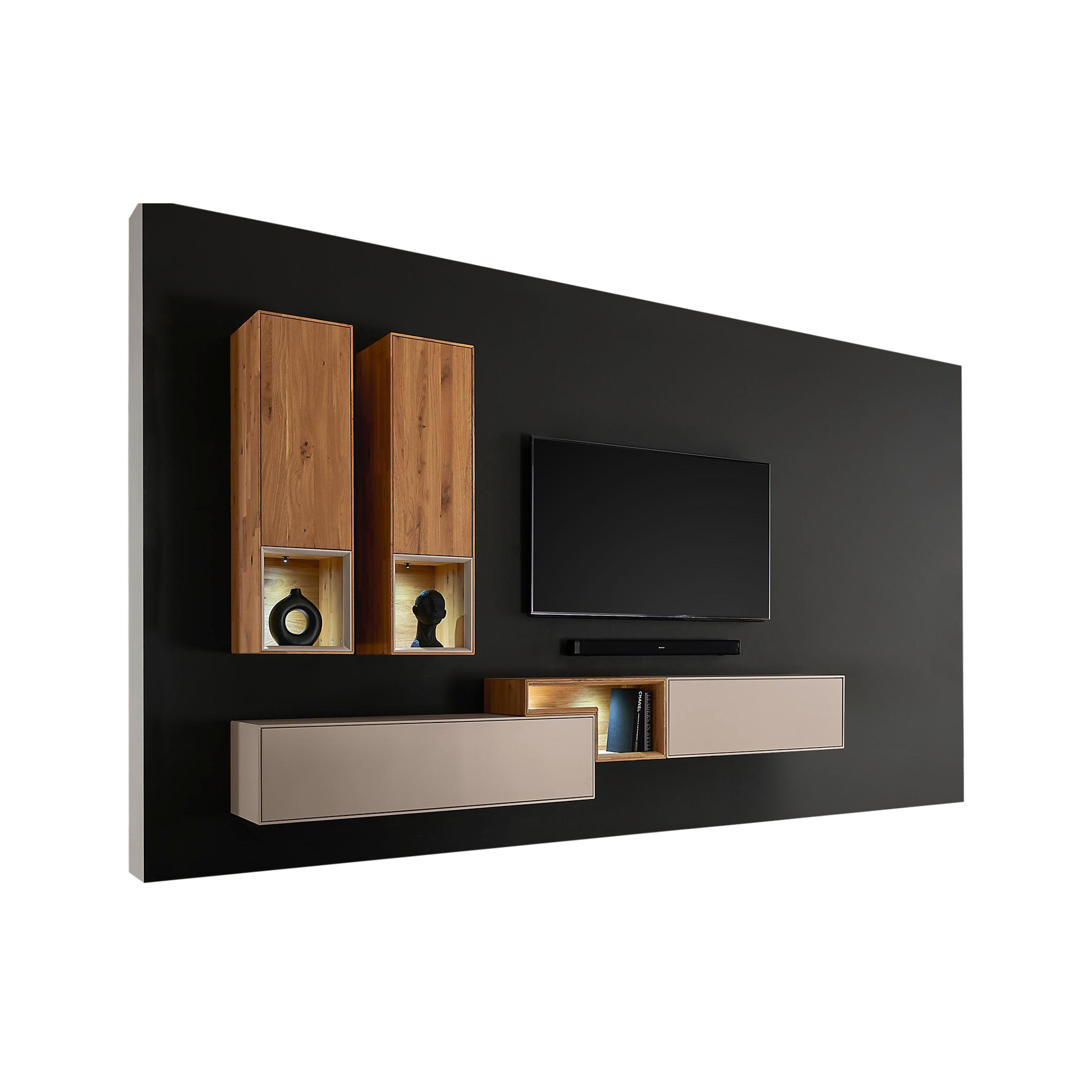 Spilker Wohnwand Theresa Beige