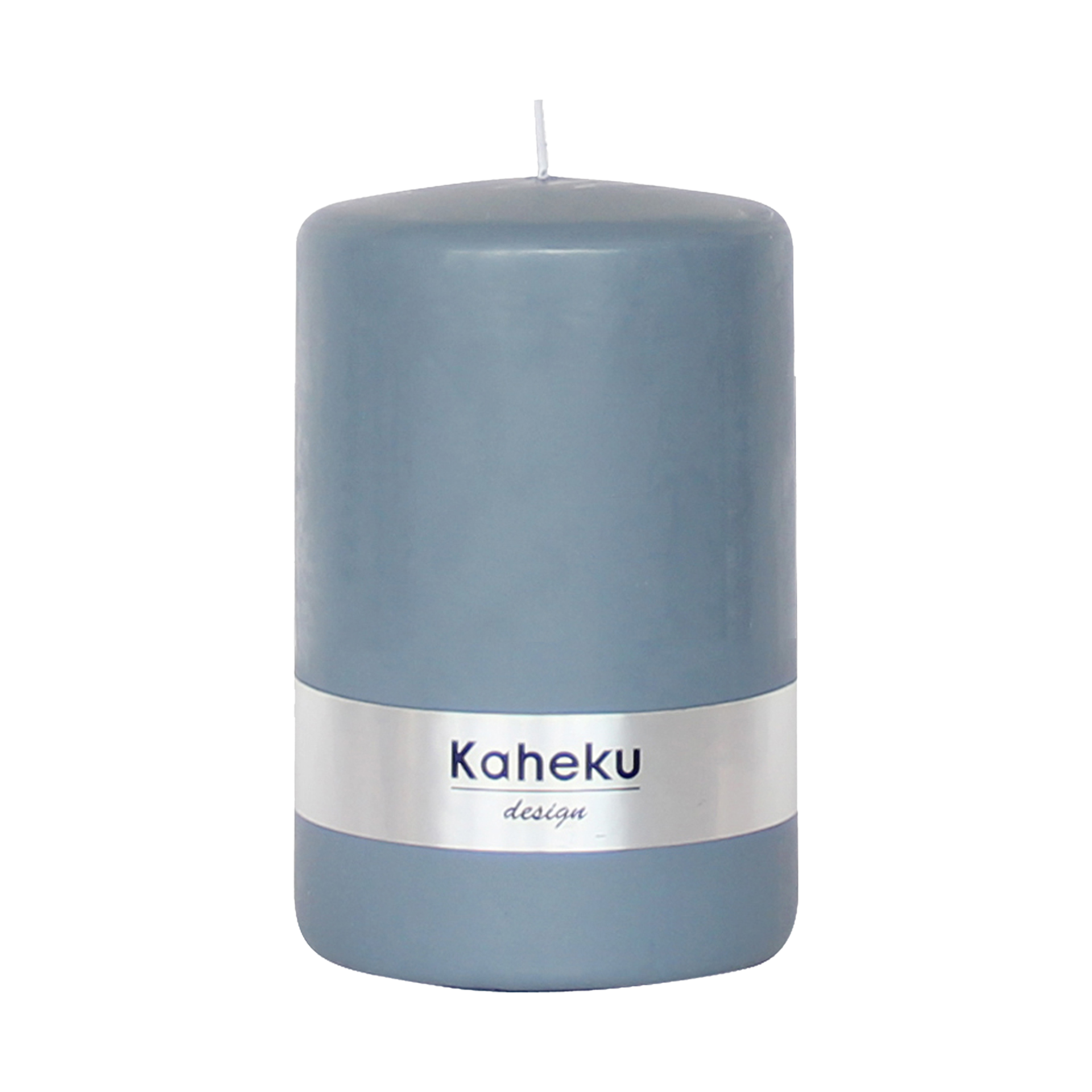 Kerze Powder Taubenblau