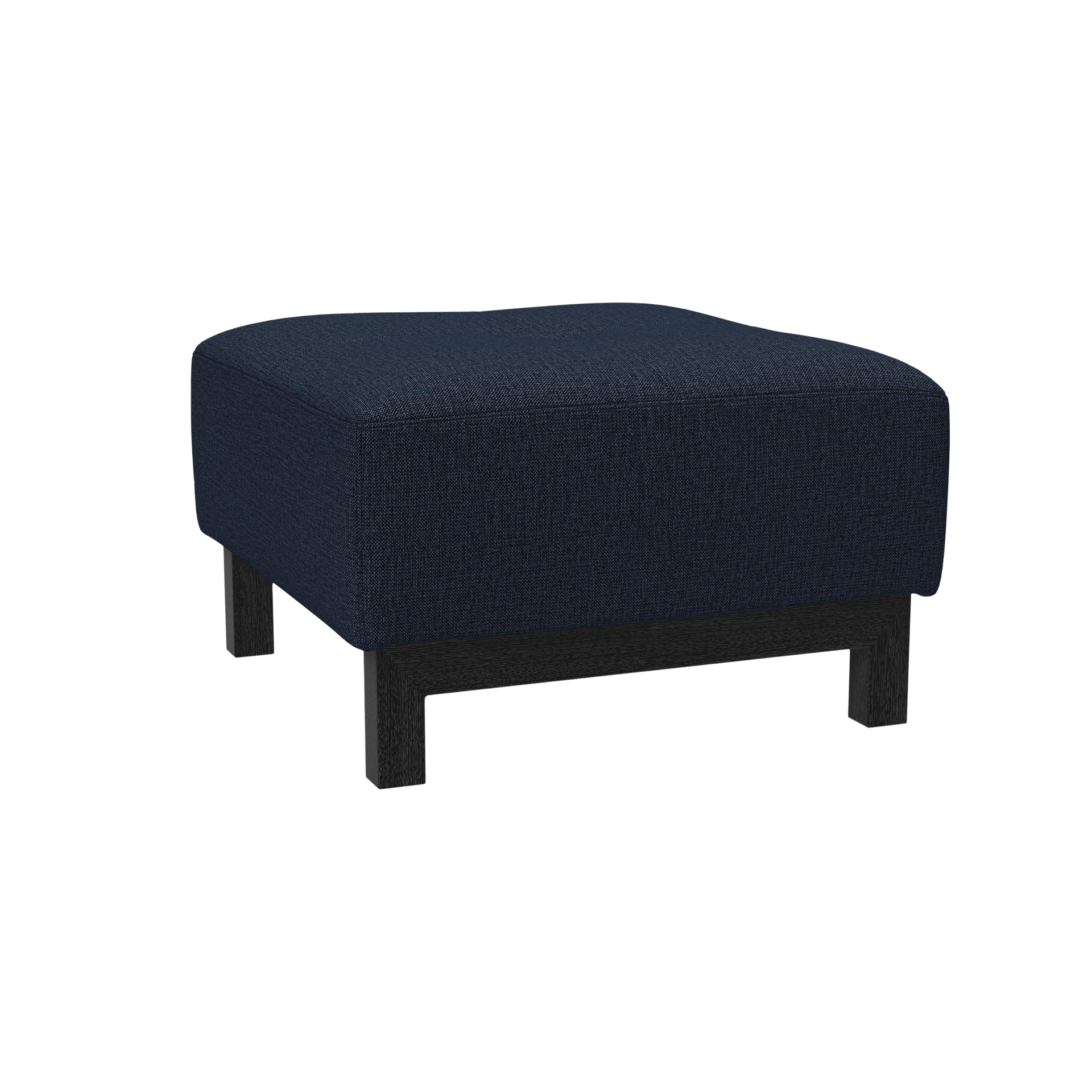 INNOVATION LIVING Hocker Bifrost Bezug Mixed Dance Blue Gestell Schwarz