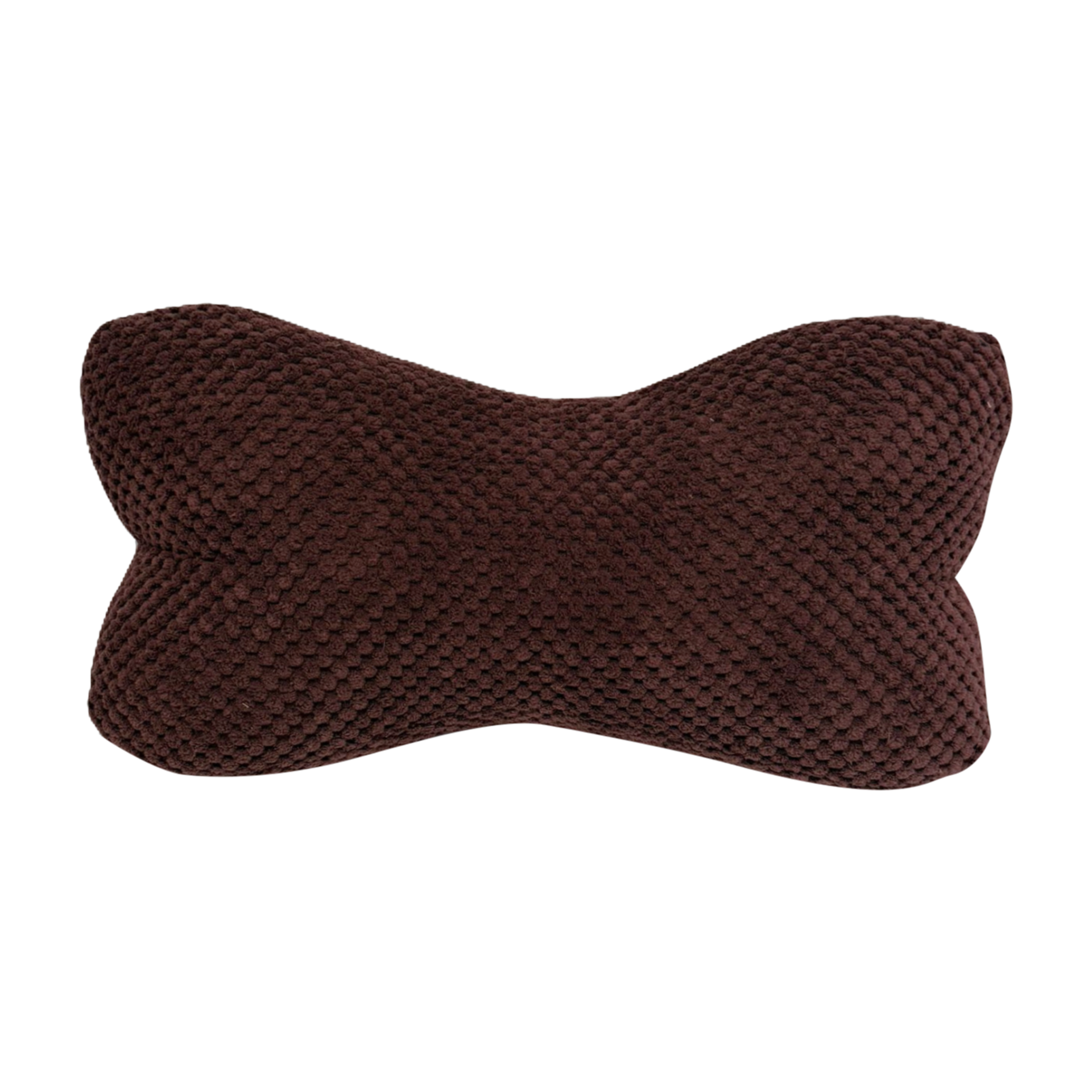Lesekissen Bubble Dunkel Bordeaux 18x35cm