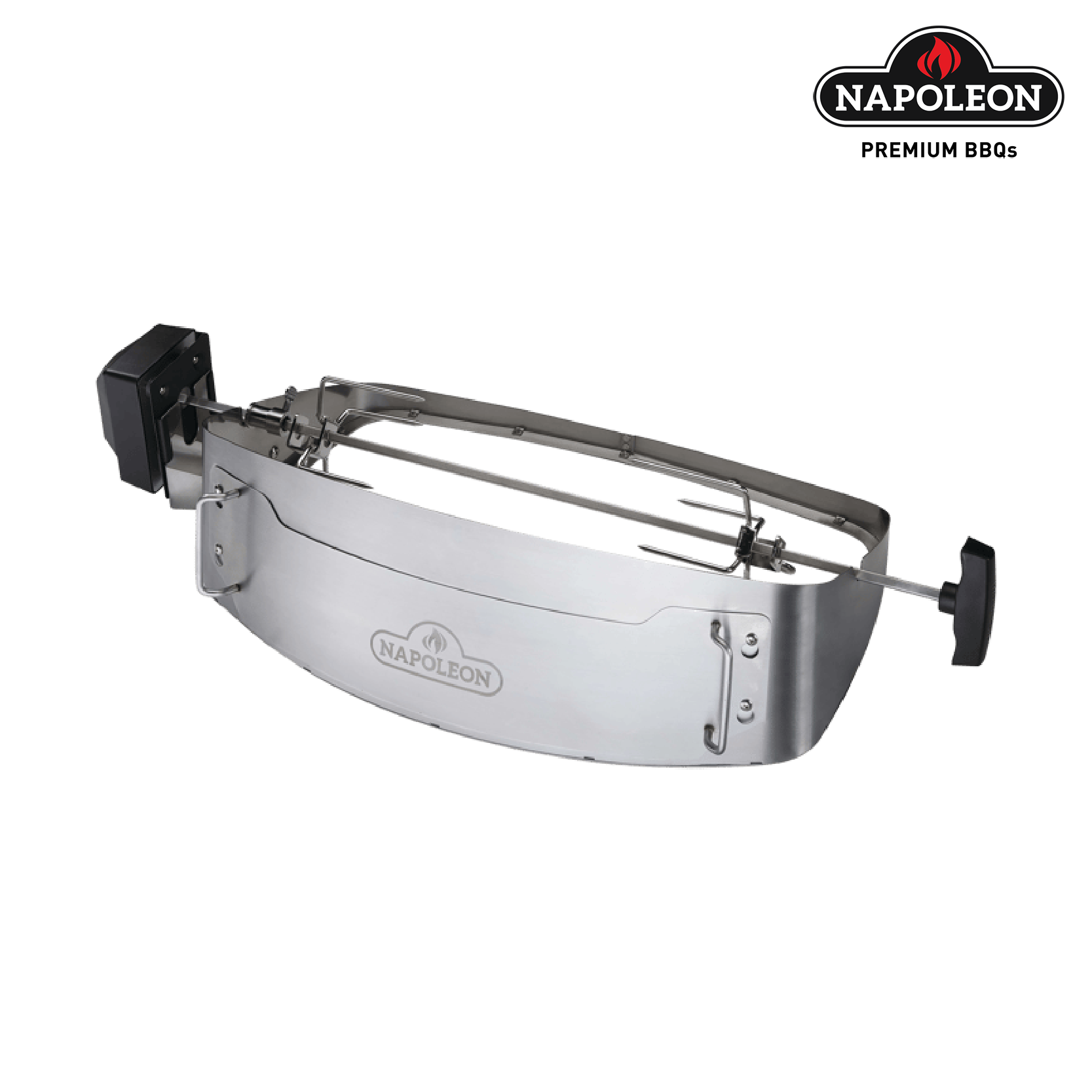 Napoleon Drehspieß-Set für TravelQ 285 69282 Silber Napoleon Drehspieß-Set für TravelQ 285 69282 Silber