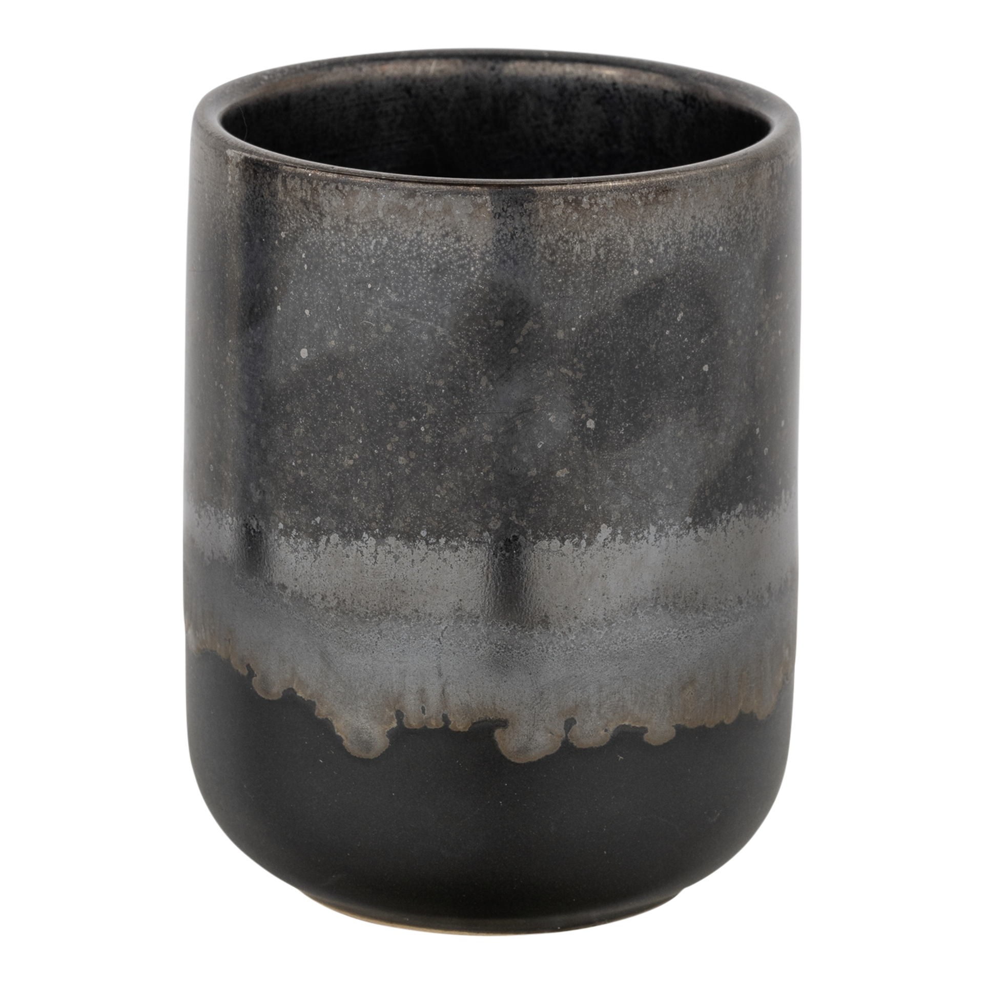 SCHÖNER WOHNEN-Kollektion Zahnputzbecher Riolo Grau SCHÖNER WOHNEN-Kollektion Zahnputzbecher Riolo Grau