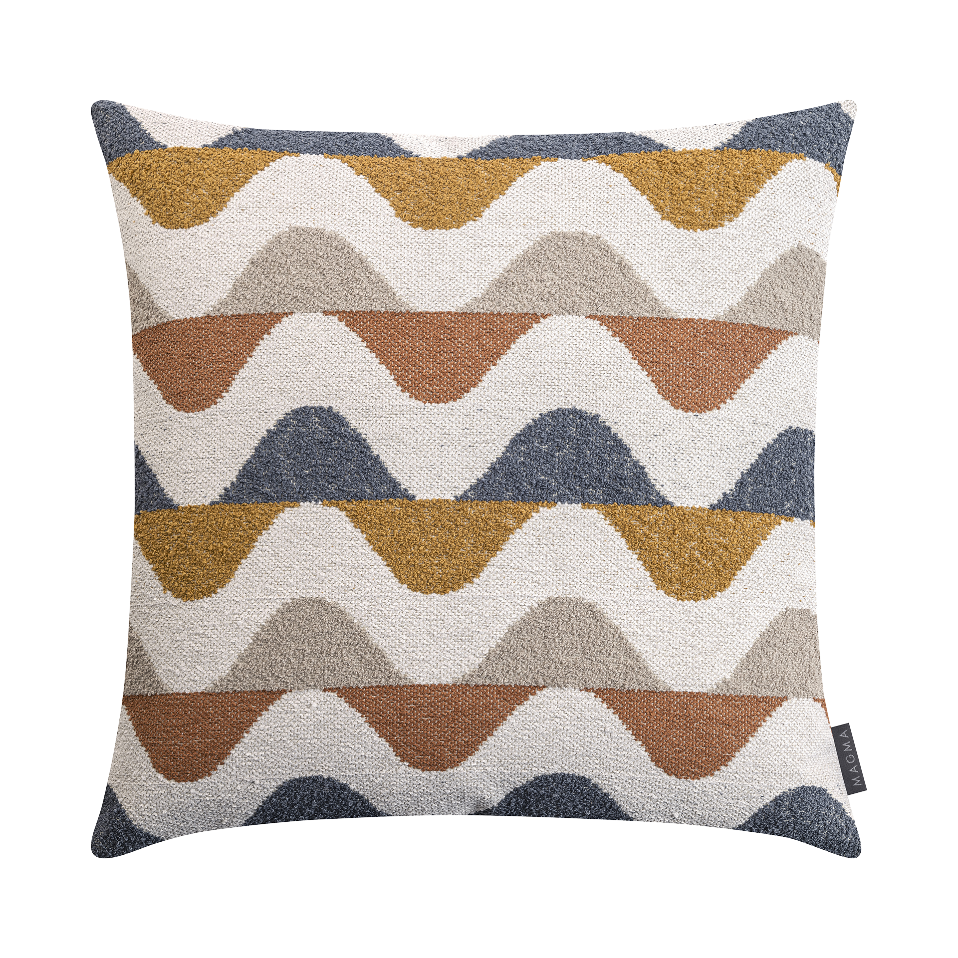 Kissenhülle Wavy Rost 60x60cm Kissenhülle Wavy Rost 60x60cm