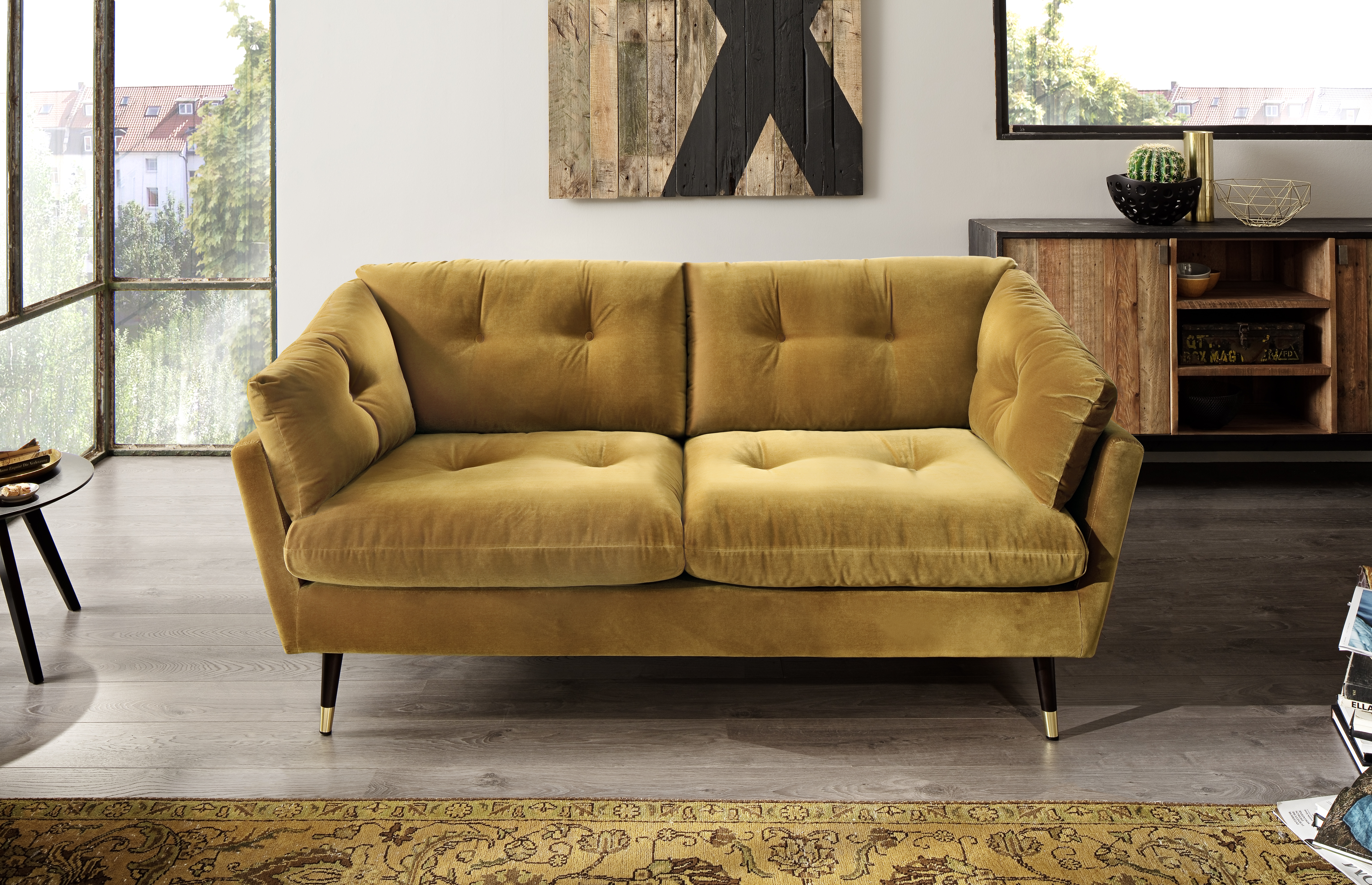 Sofa 2-Sitzer Jamaica Mustard Sofa 2-Sitzer Jamaica Mustard