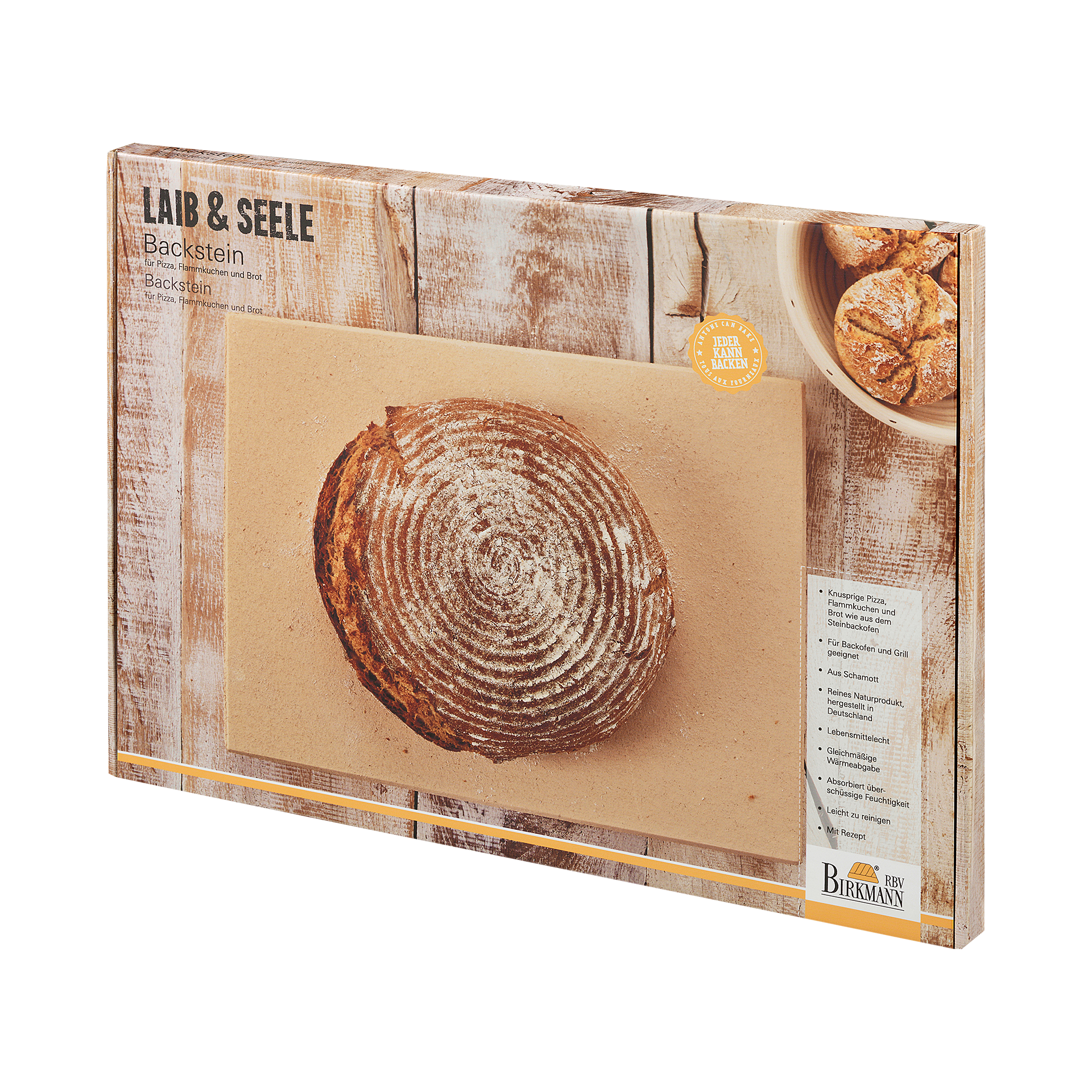 RBV Brotbackstein Mit Laib und Seele RBV Brotbackstein Mit Laib und Seele