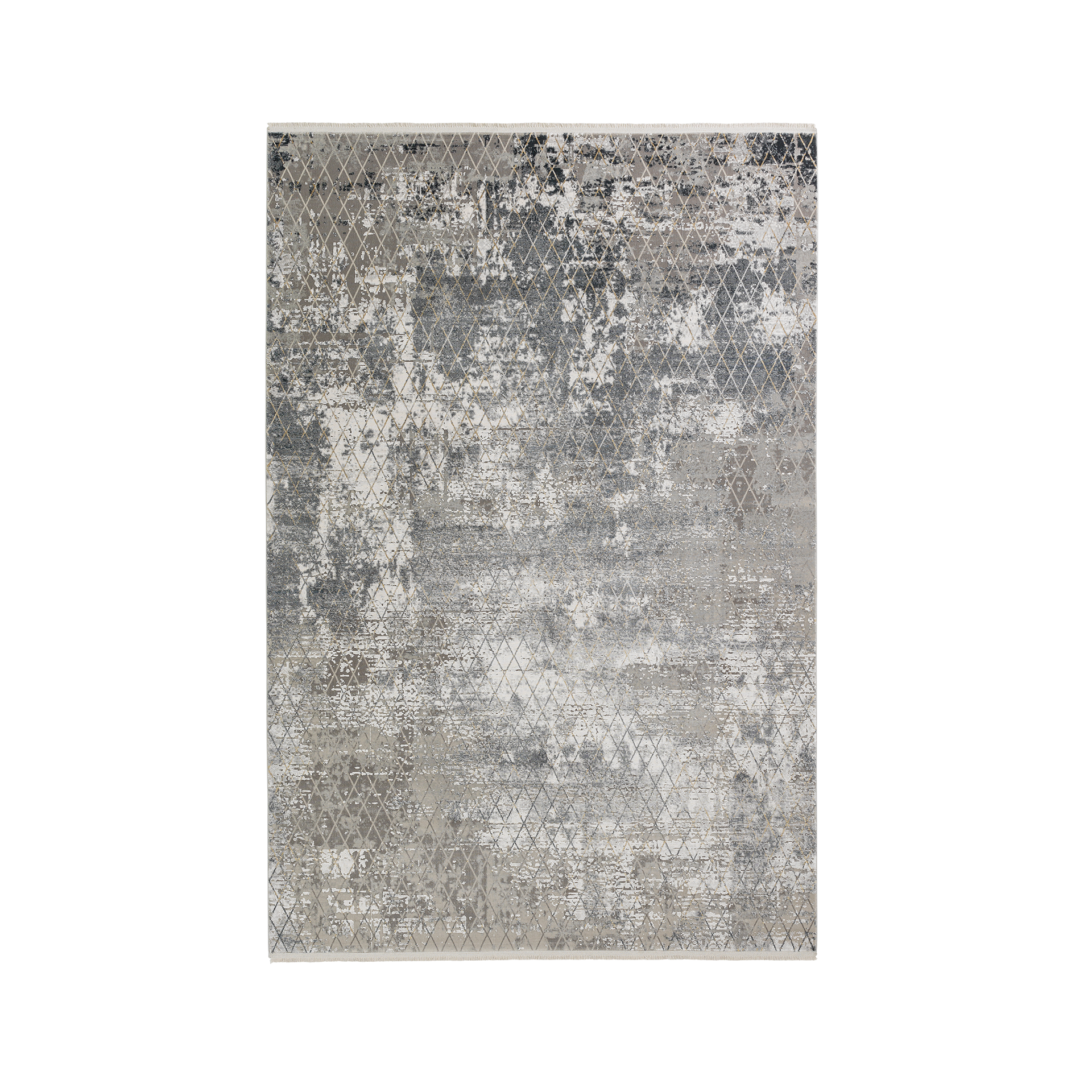 SCHÖNER WOHNEN-Kollektion Teppich Vision 160x230cm Rauten Anthrazit