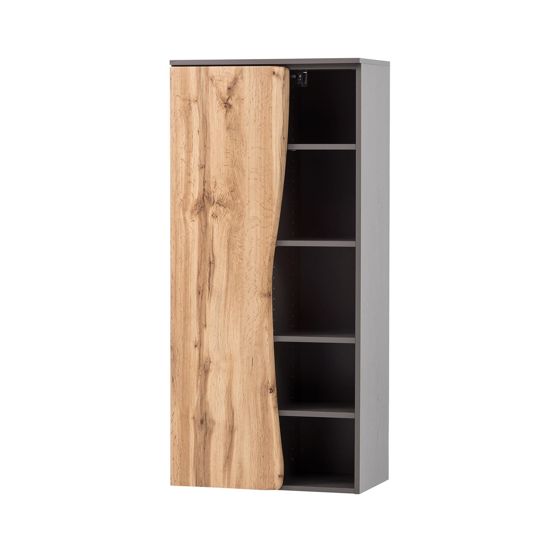 Novofurn Badschrank KAPELL Anthrazit 35*60*130 Novofurn Badschrank KAPELL Anthrazit 35*60*130
