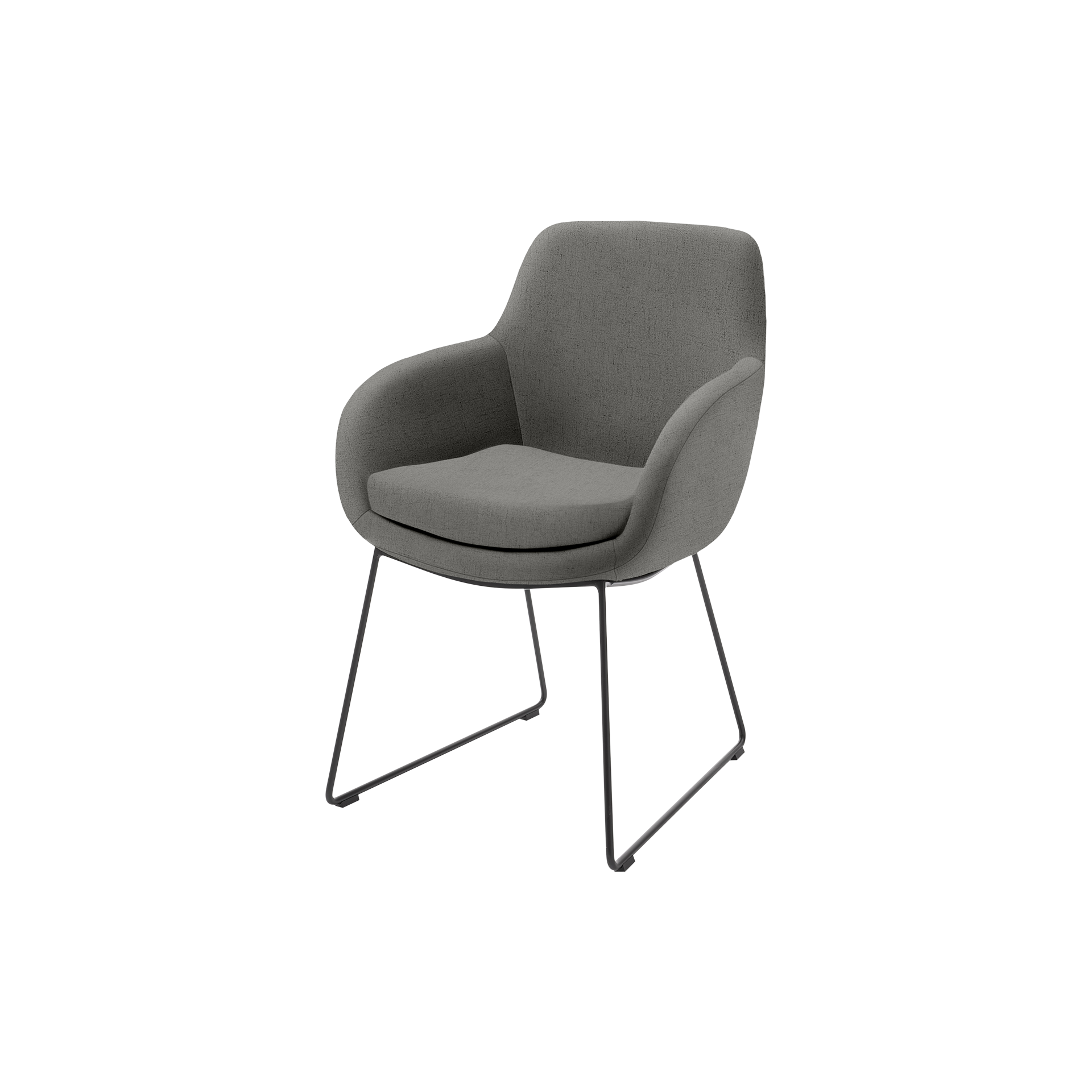 Musterring Armlehnstuhl Tavia Bezug Stoff Florida grey