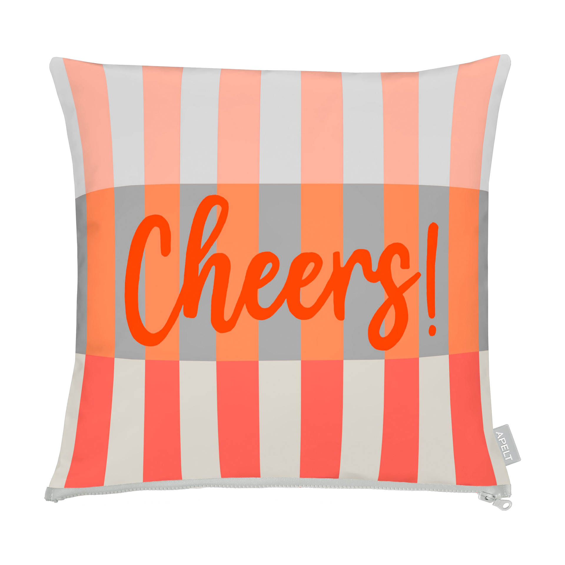 Kissen Cheers Orange 48x48cm Kissen Cheers Orange 48x48cm