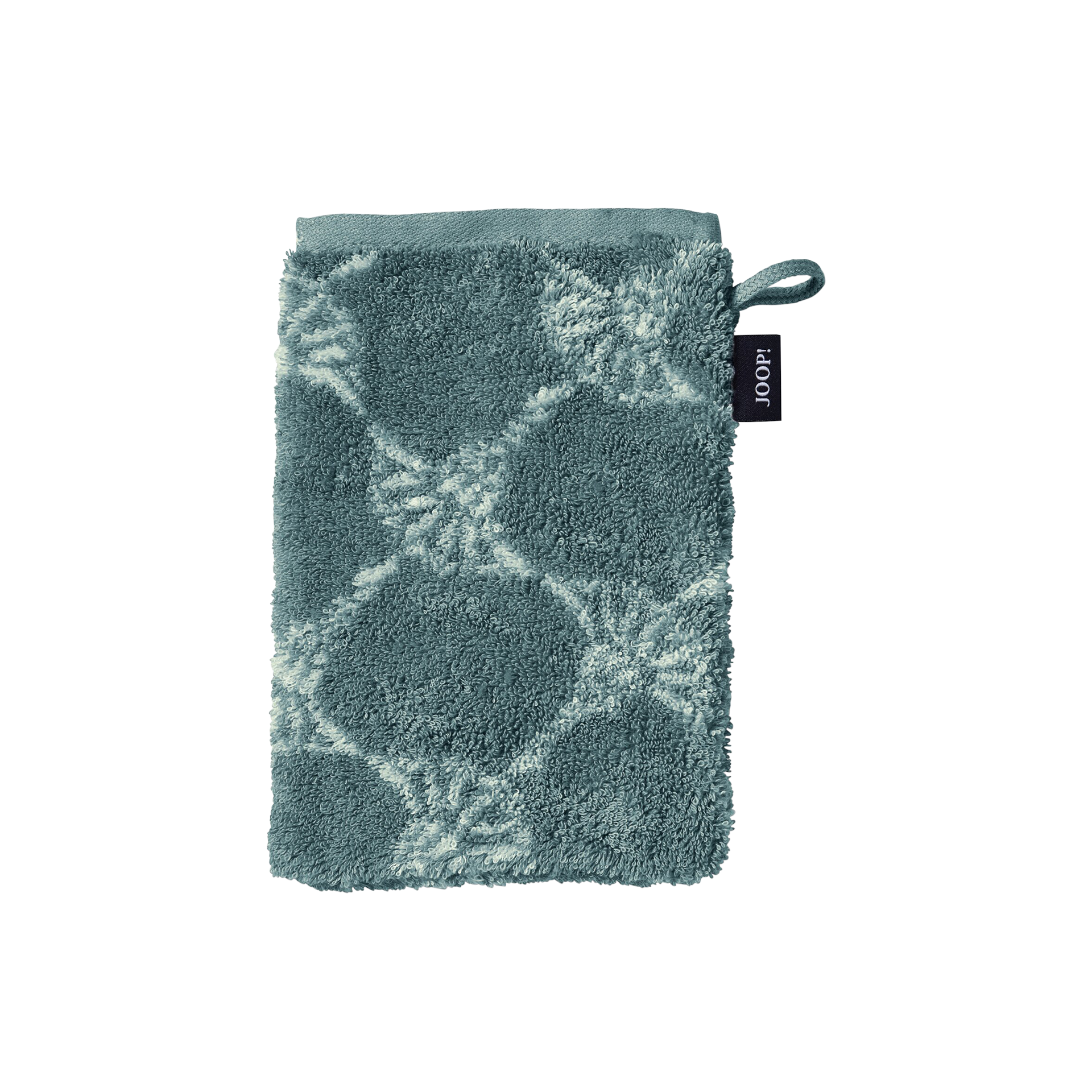 JOOP! Waschhandschuh Cornflower Jade 16x22cm JOOP! Waschhandschuh Cornflower Jade 16x22cm