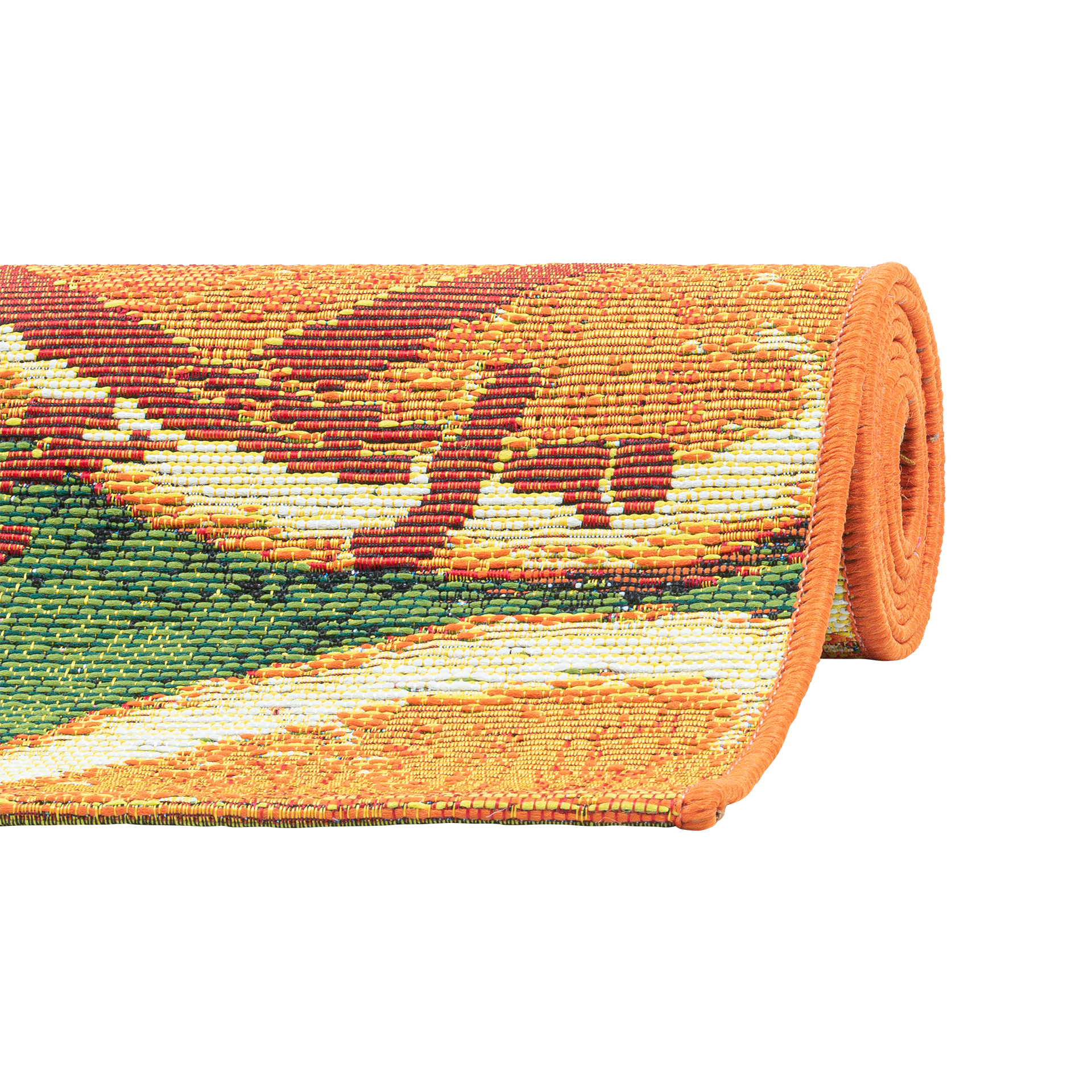 Outdoorteppich Sansibar Rantum Beach 80x165 Orange Multicolor Outdoorteppich Sansibar Rantum Beach 80x165 Orange Multicolor