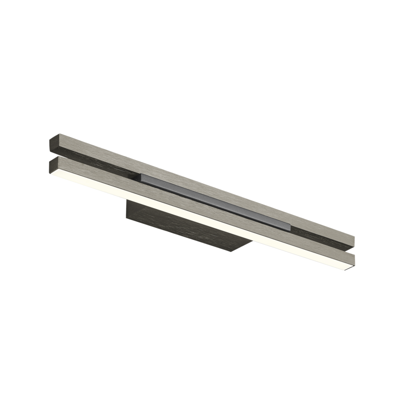 Wandleuchte BEN Braun Bronze Silber Grau